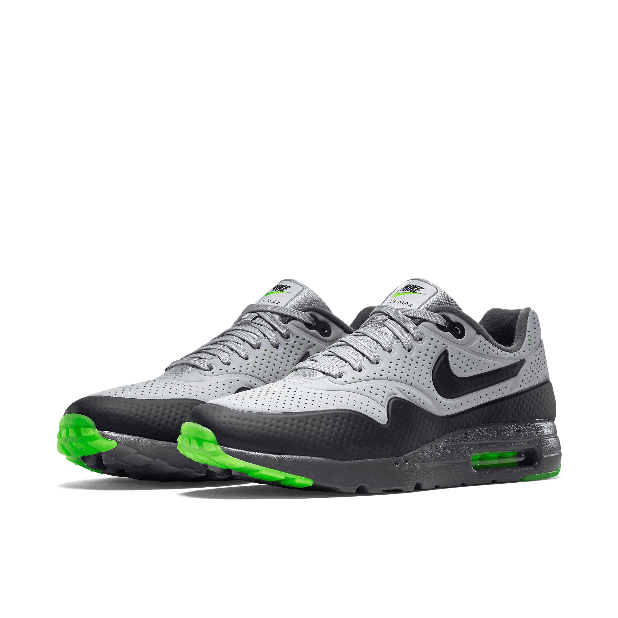 Nike Air Max 1 Ultra Moire Wolf Grey Volt - 705297-007 Nike Air Max 1 Ultra Moire Wolf Grey Volt - 705297-007