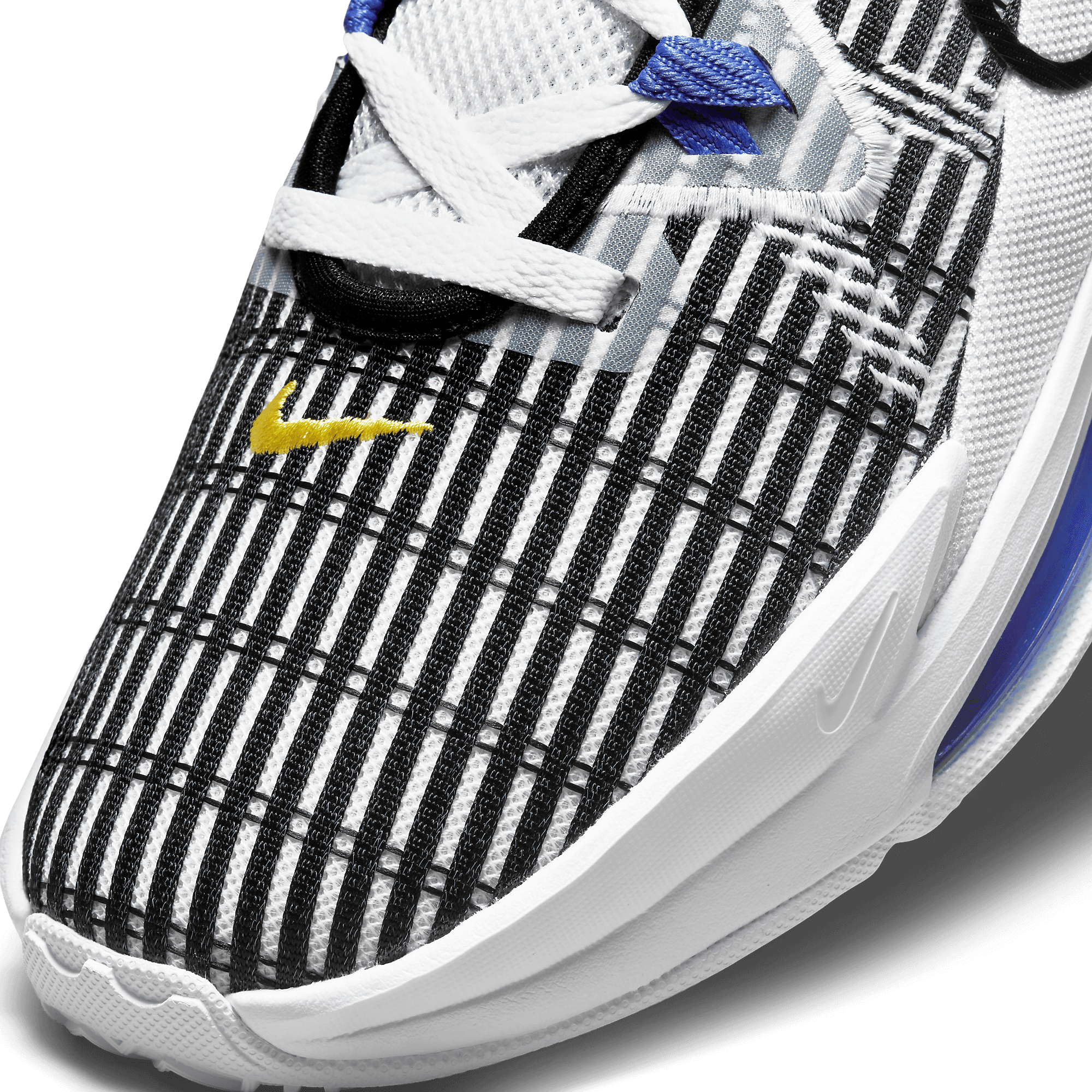 Nike LeBron Witness 6 White Persian Purple Shock Yellow 