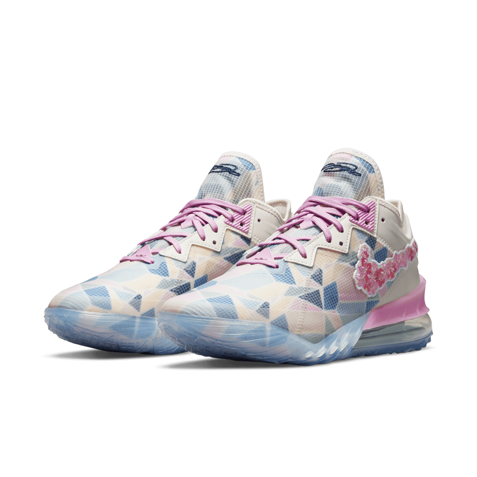 Nike LeBron 18 Low atmos Cherry Blossom - CV7562-101 Raffles and