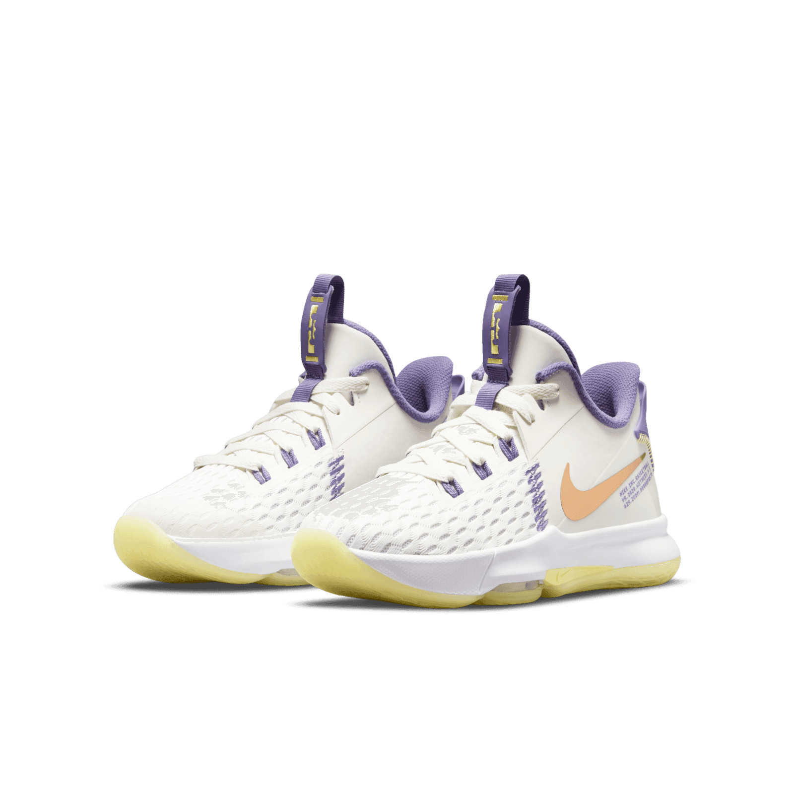 Witness5 Nike LeBron Witness 5 White Light Zitron (GS) - CT4629-102