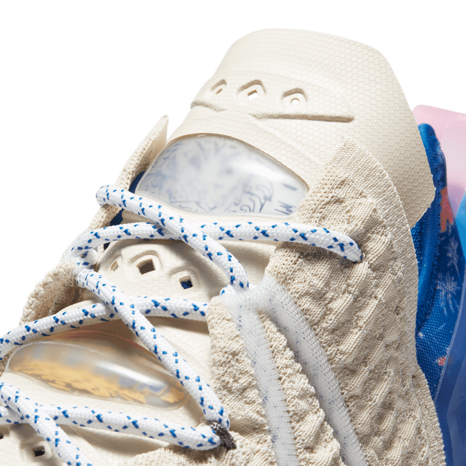 Nike LeBron 18 Los Angeles by Day Cream White Men\'s Size 12 DB8148-200 Nike LeBron 18 Los Angeles By Day | DB8148-200 | The Drop Date main image 3
