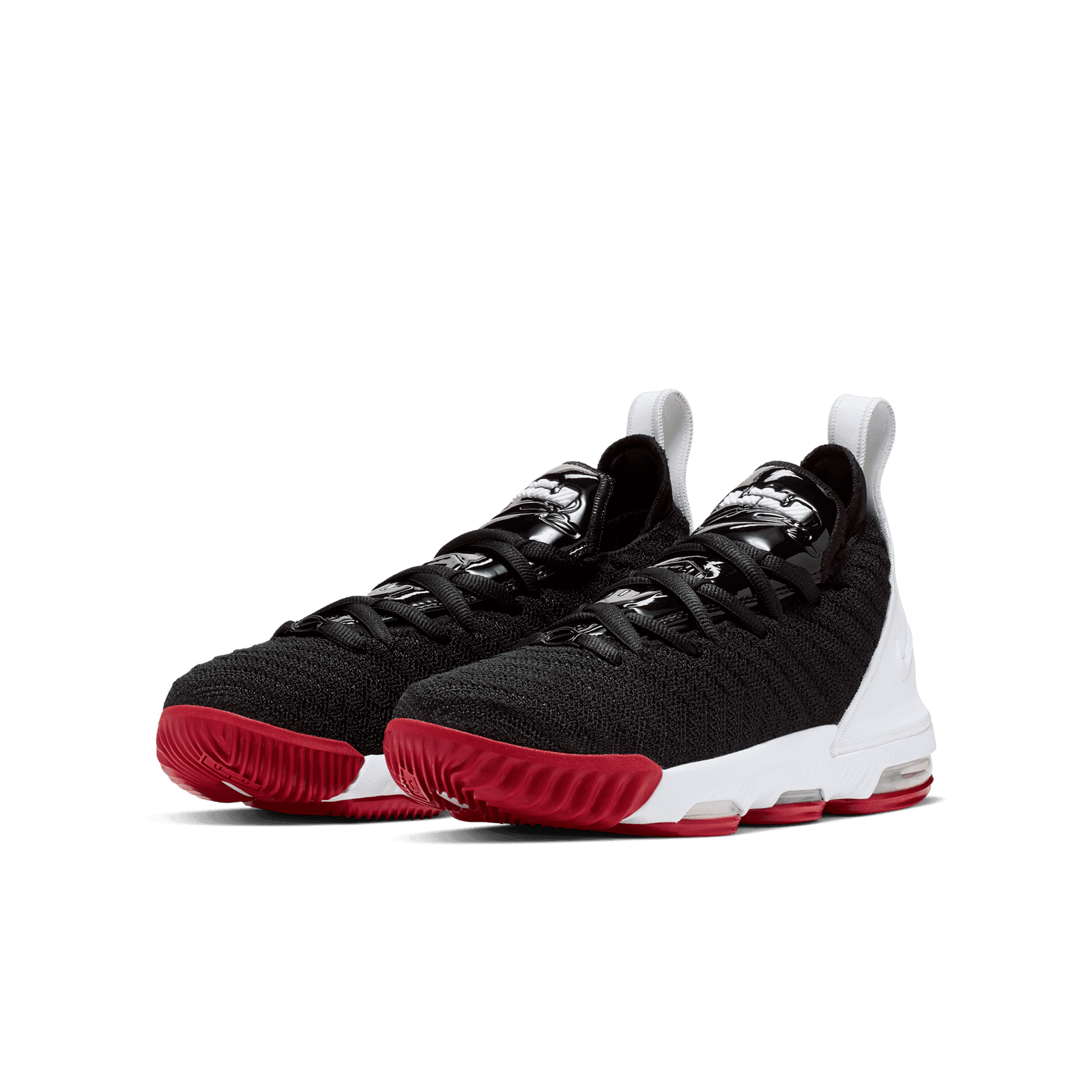 Lebron 16 low black and red online