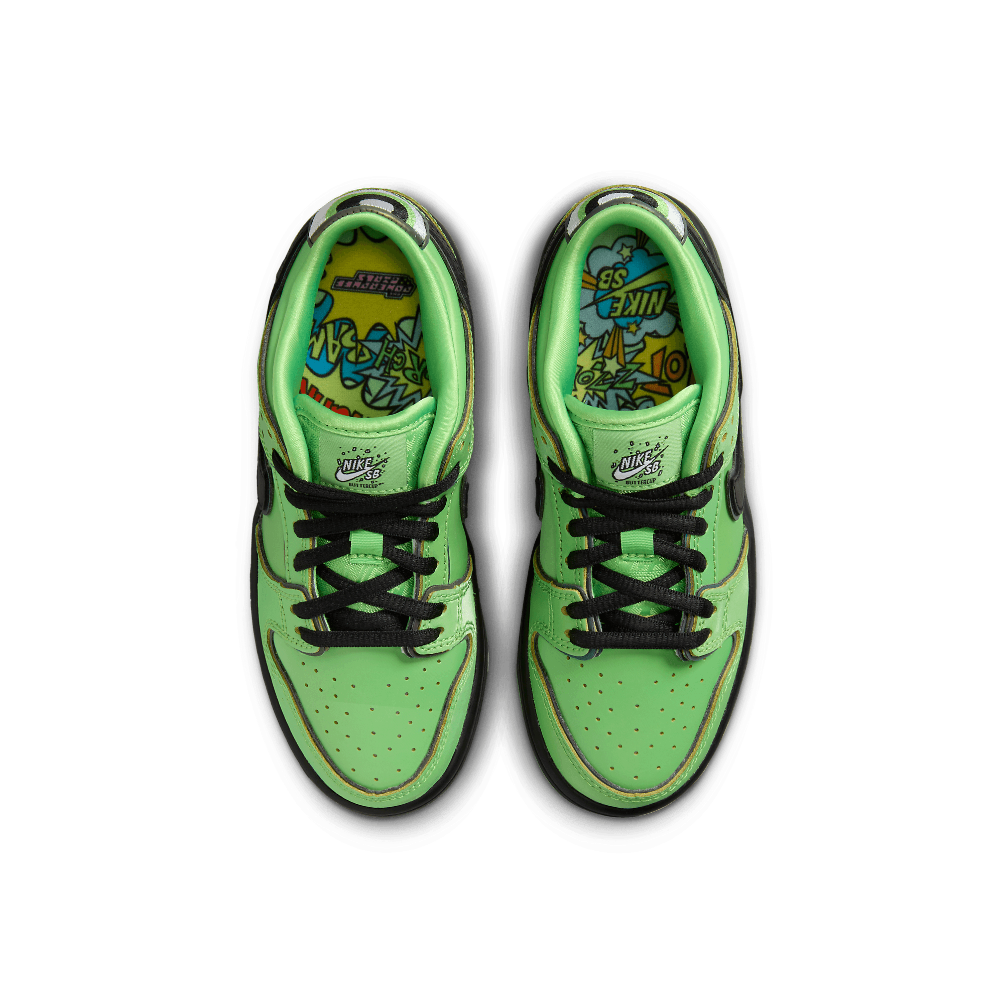 スニーカー Nike SB PS Dunk Low Buttercup 22cm Nike SB Dunk Low Powerpuff Girls Buttercup (PS) - FZ8832-300