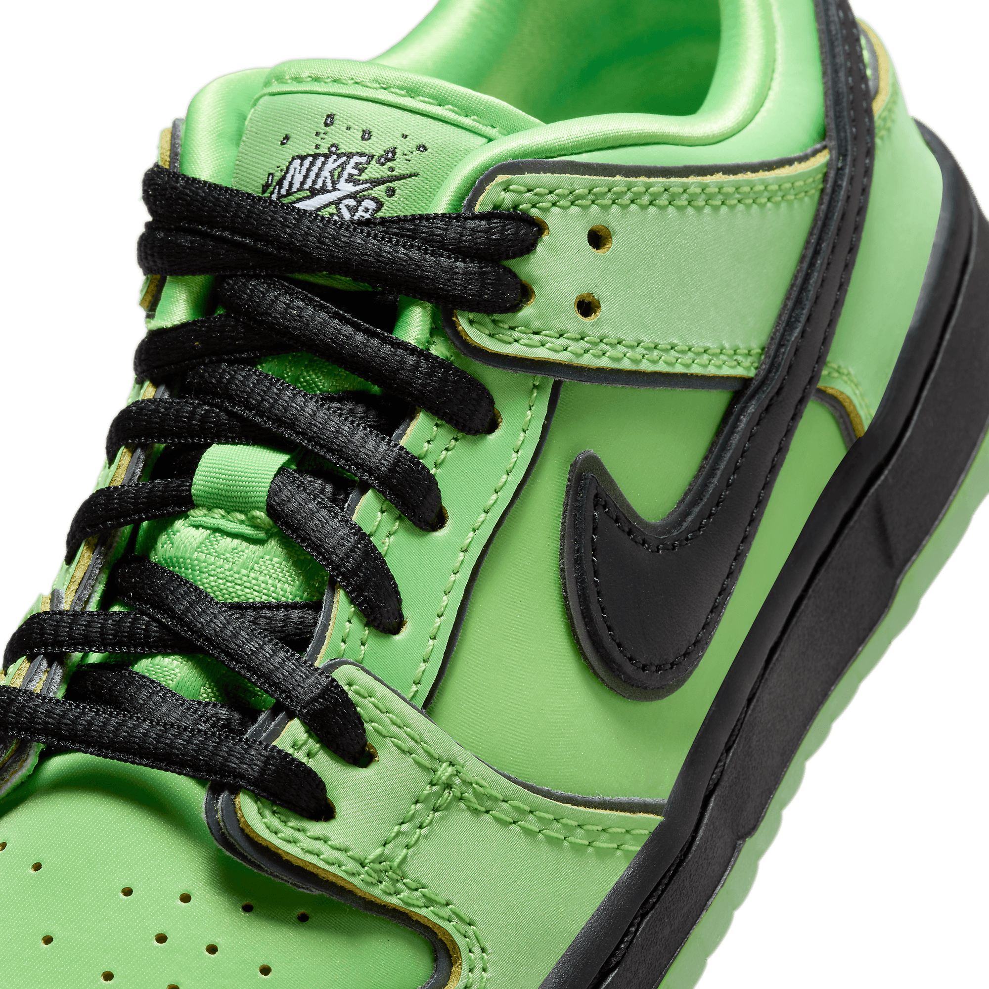 Nike SB Dunk Low Powerpuff Girls Buttercup (PS) - FZ8832-300