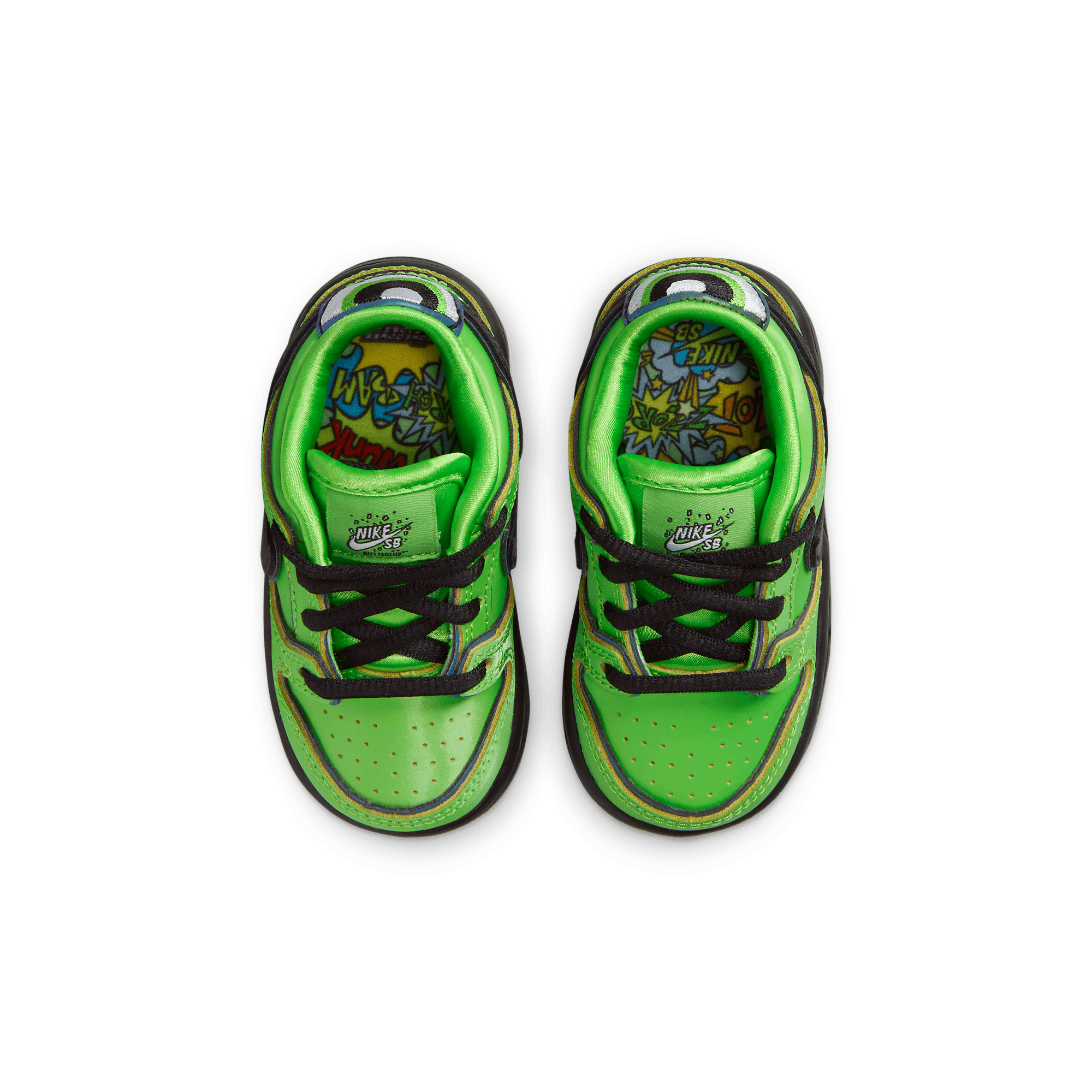 Nike SB Dunk Low Powerpuff Girls Buttercup (TD) - FZ8831-300