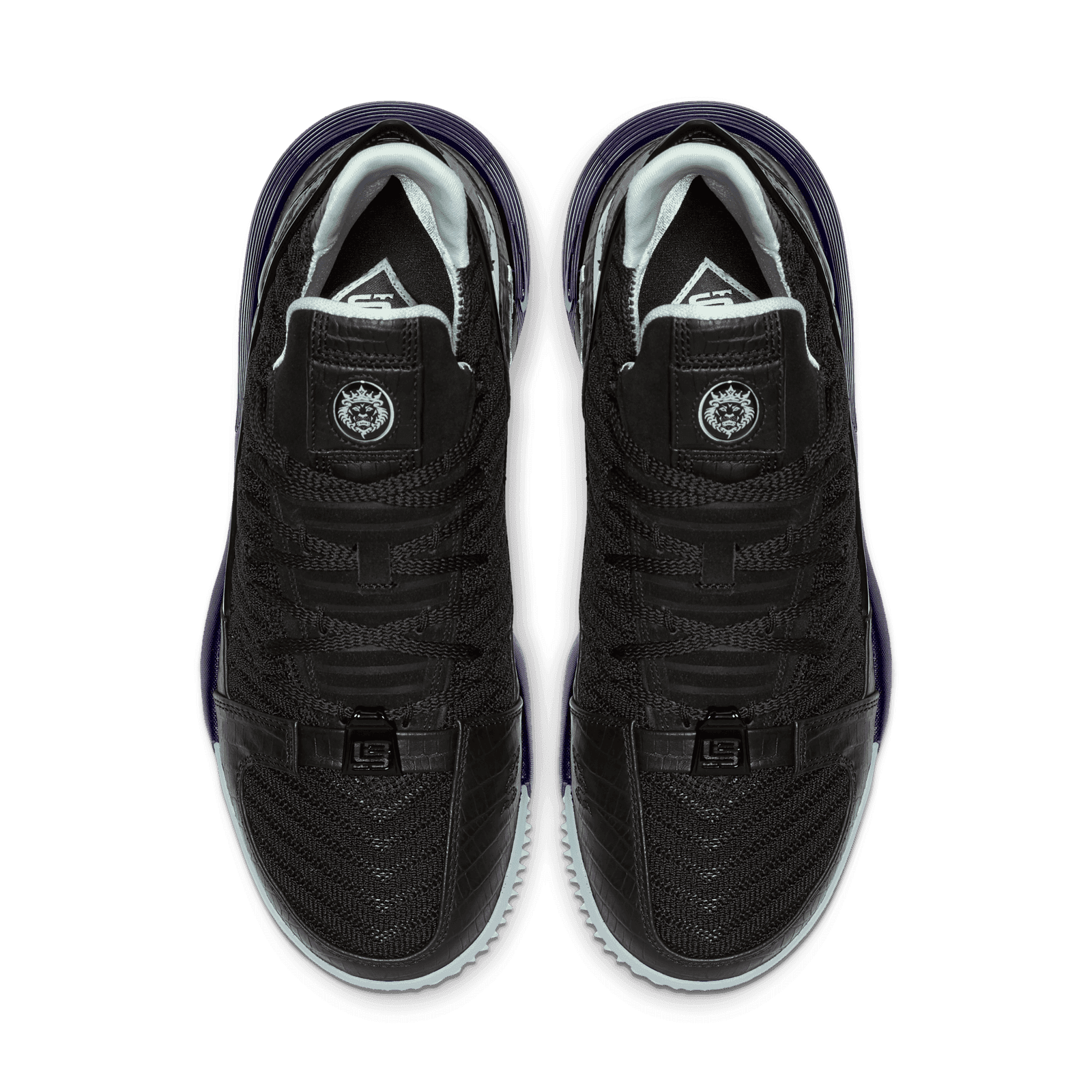 NIKE LEBRON 16 QS Glow Black Basketball Shoes Men’s Size 8.5 RARE CD2451-001 Nike LeBron 16 Glow - CD2451-001 | eBay main image 2