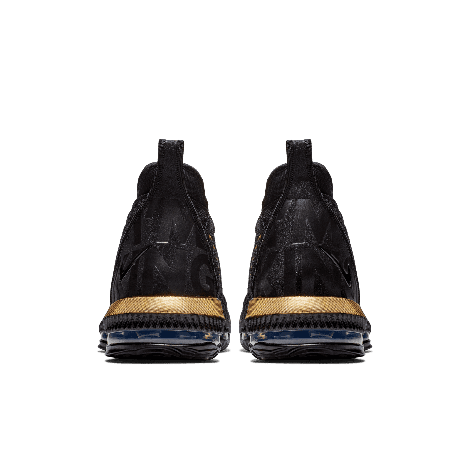 lebron 16 black and gold im king
