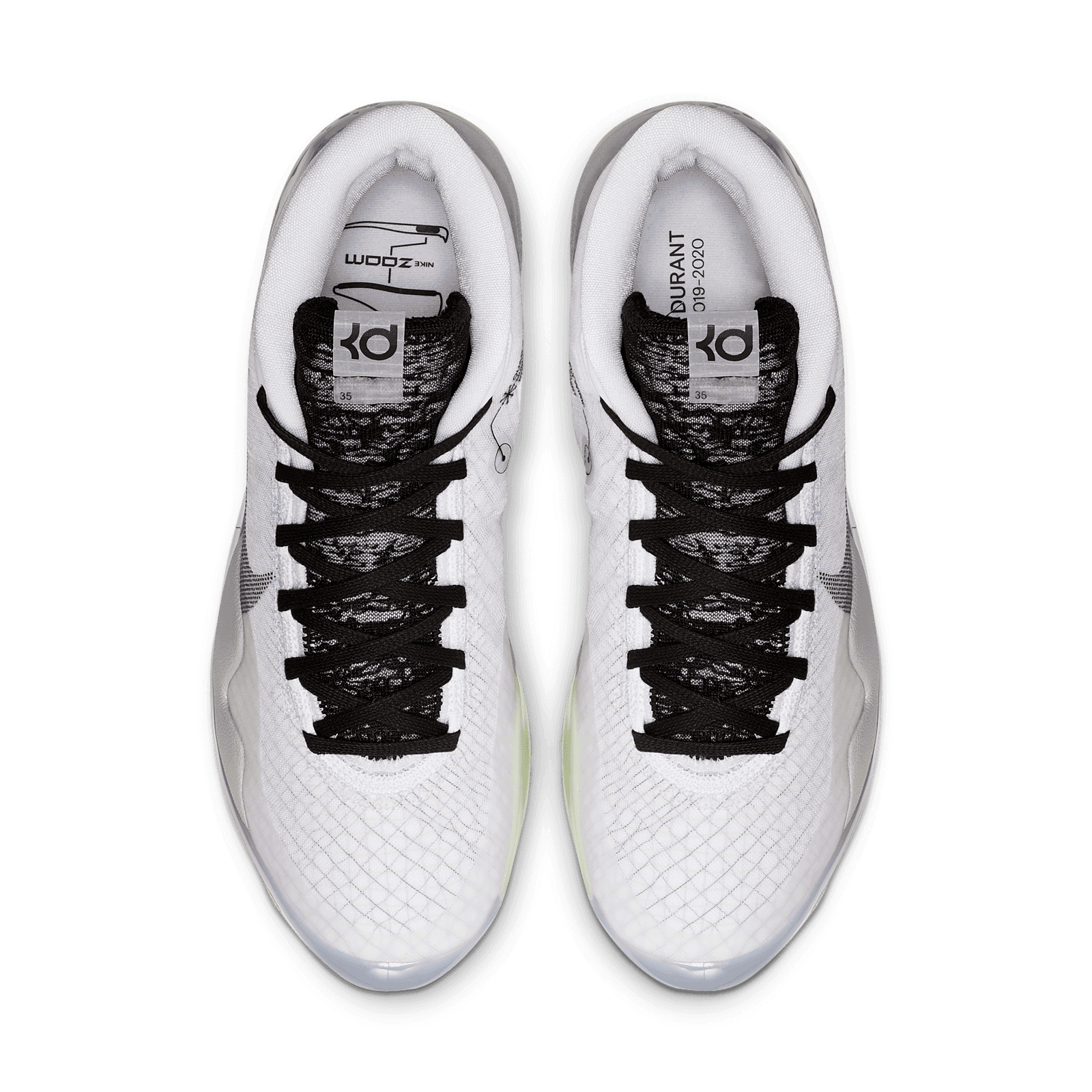 Nike KD 12 TB White Black - CN9518-100 Raffles & Where to Buy
