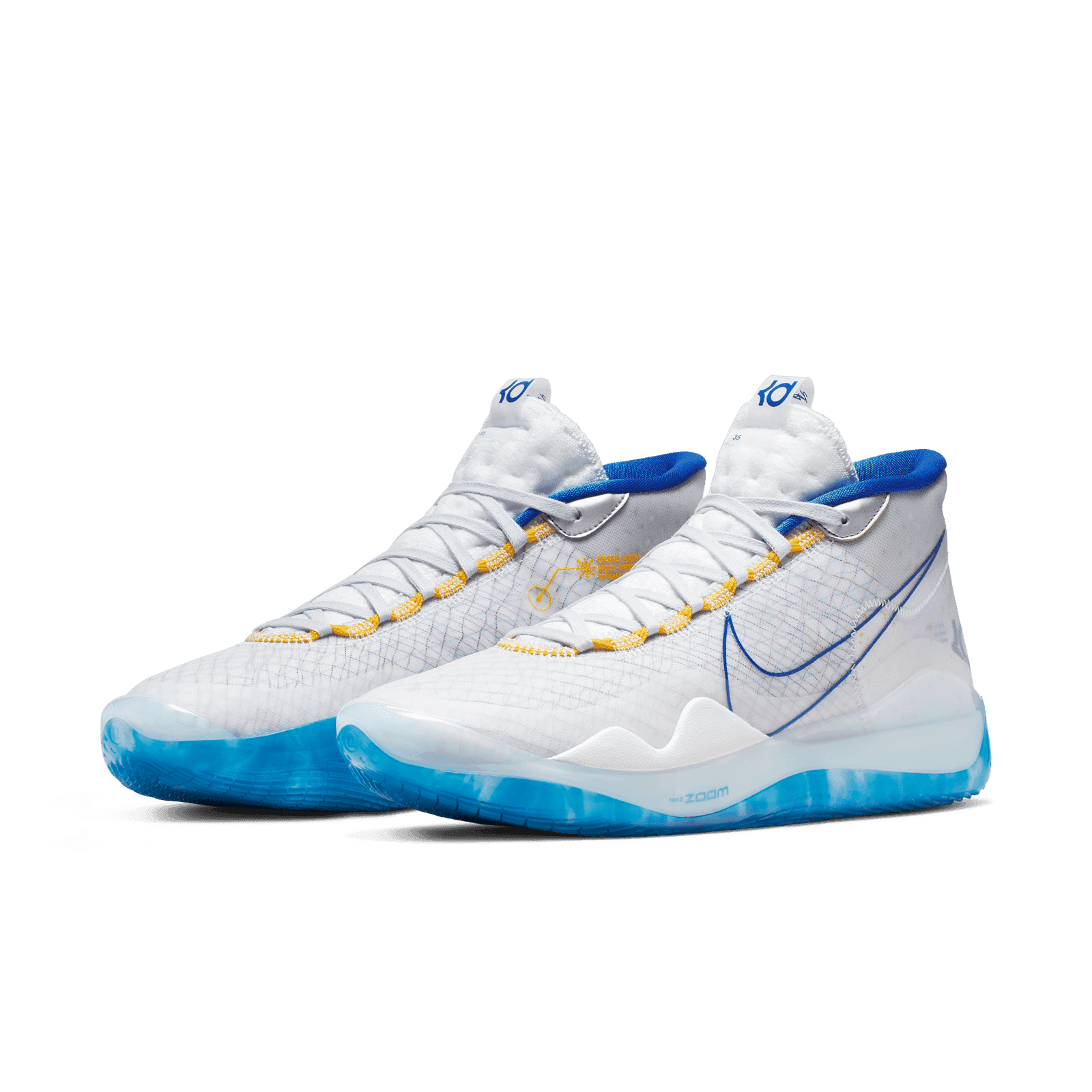 Nike KD 12 Warriors Home AR4229 100 Raffles Where to Buy