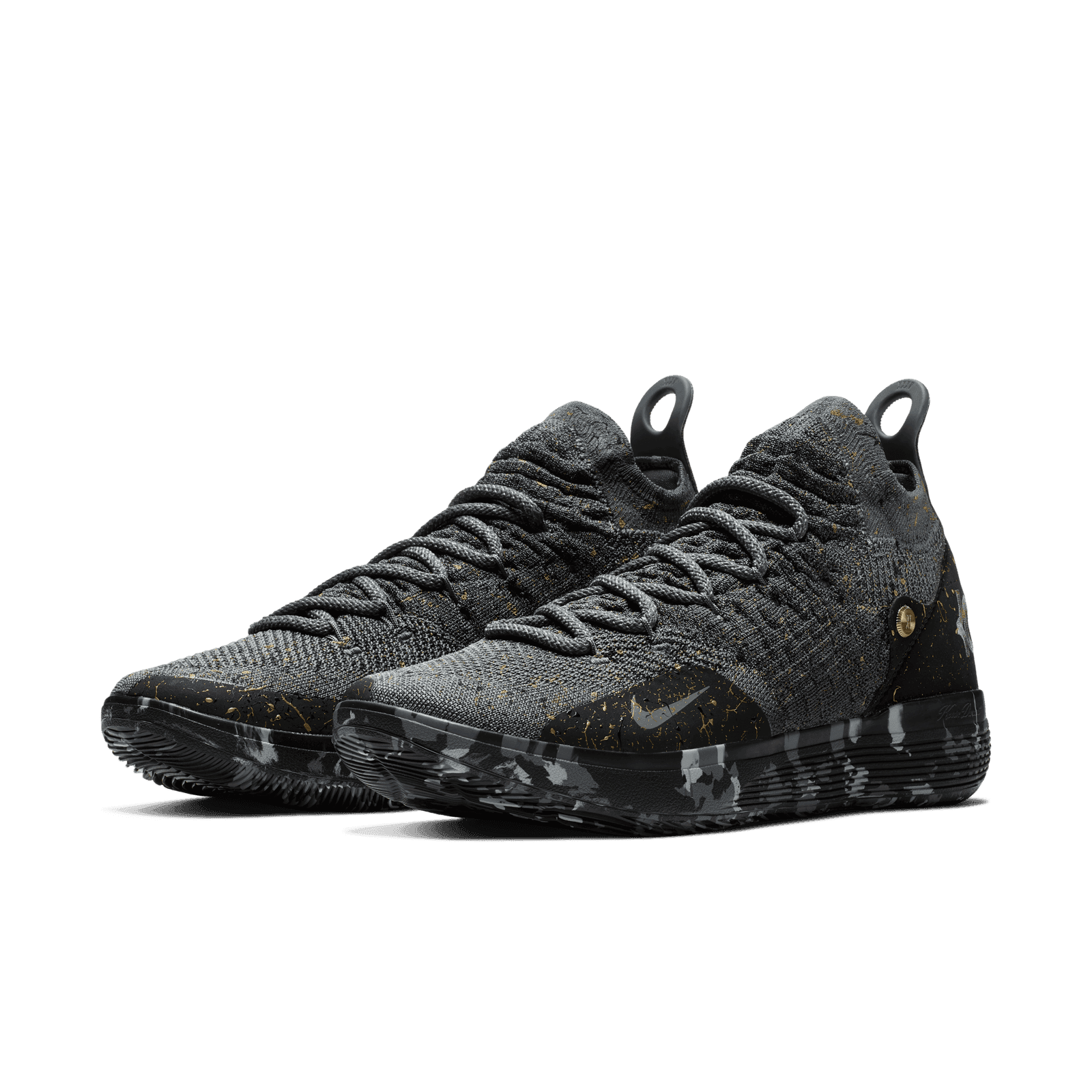 Nike kd 11 gold splatter sales