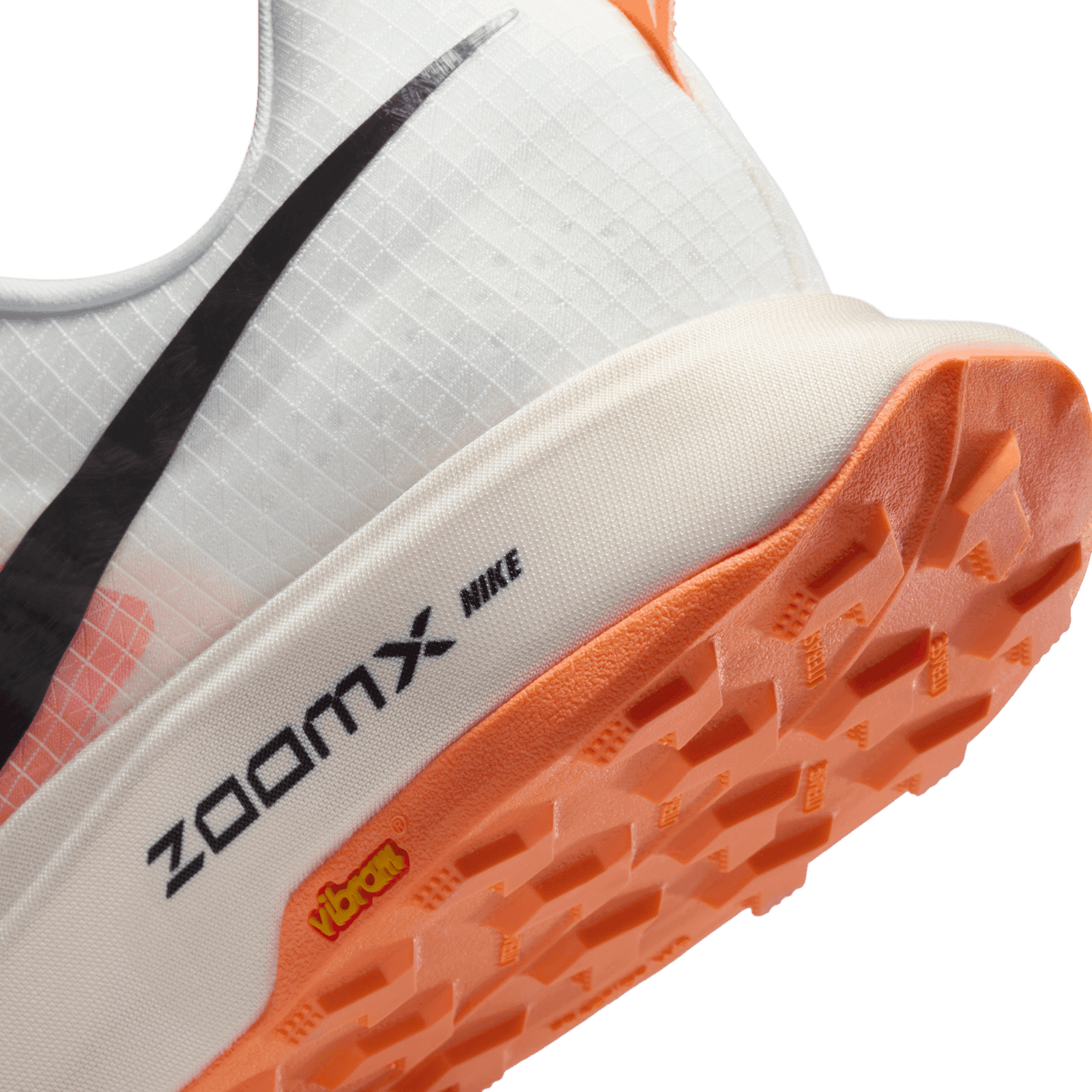 Nike ZoomX Ultrafly Trail White Black Total Orange - DX1978-100