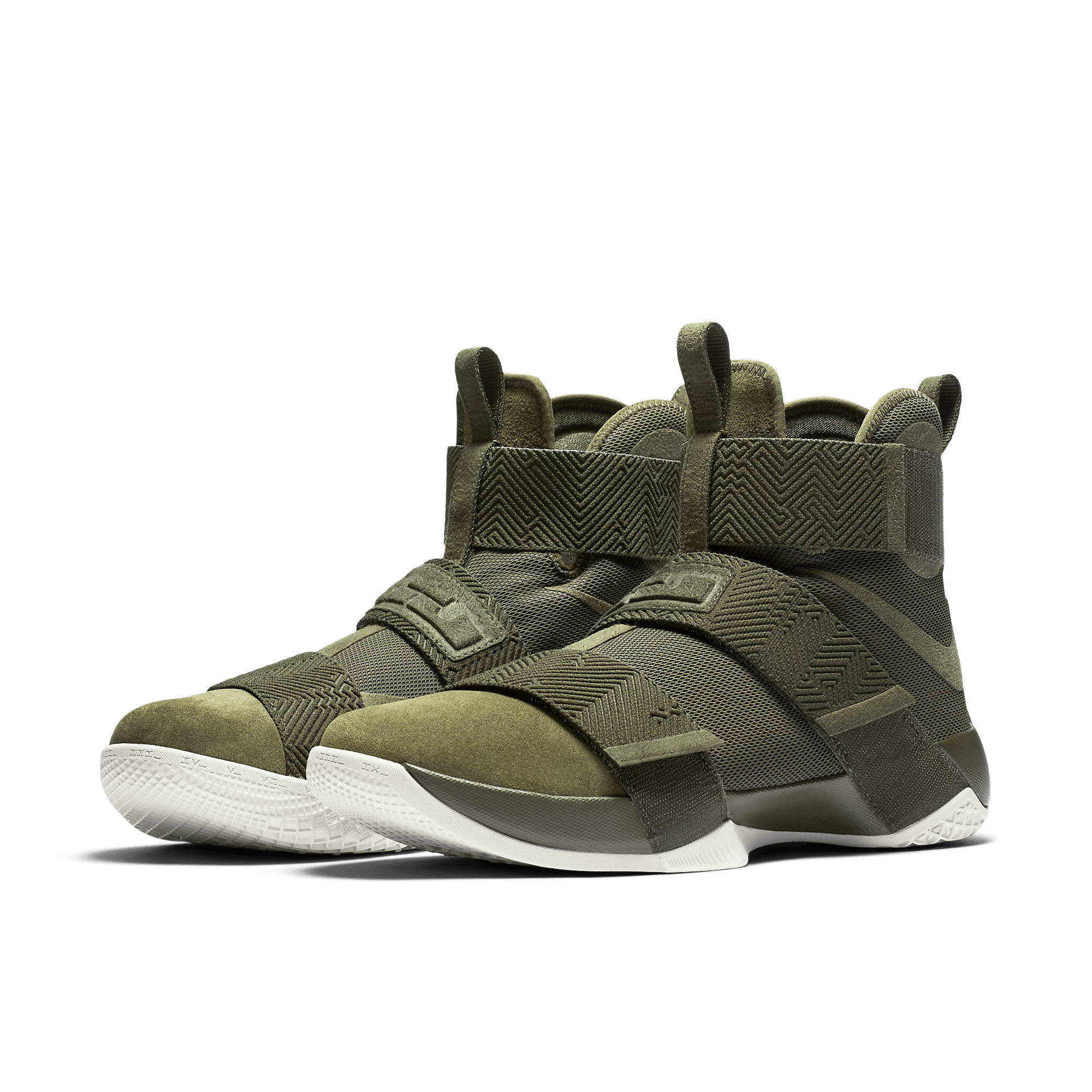 Nike LeBron Zoom Soldier 10 Lux Cargo Khaki - 911306-330 display picture 1