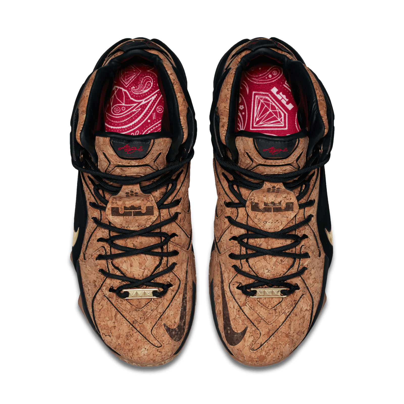 Nike LeBron 12 EXT Cork - 768829-100 Raffles & Where to Buy