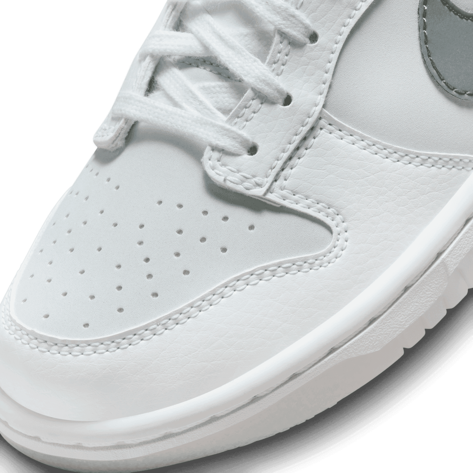 Nike Dunk Low PRM PL 9.5 ホワイト/グレー/パープル Nike Dunk Low Top Shoes. Nike JP