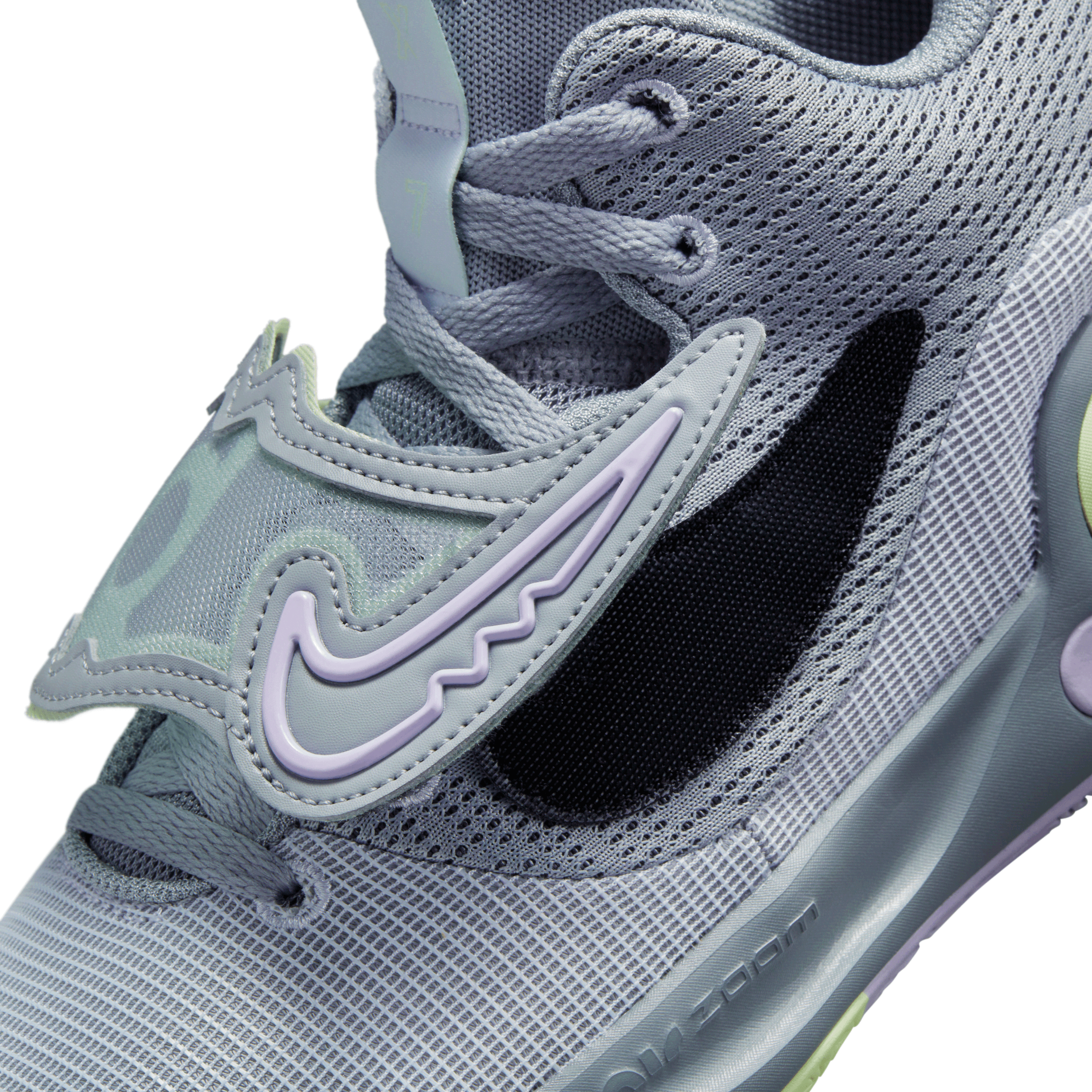 Nike KD Trey 5 X Particle Grey Lilac - DD9538-012 Raffles  display picture 1