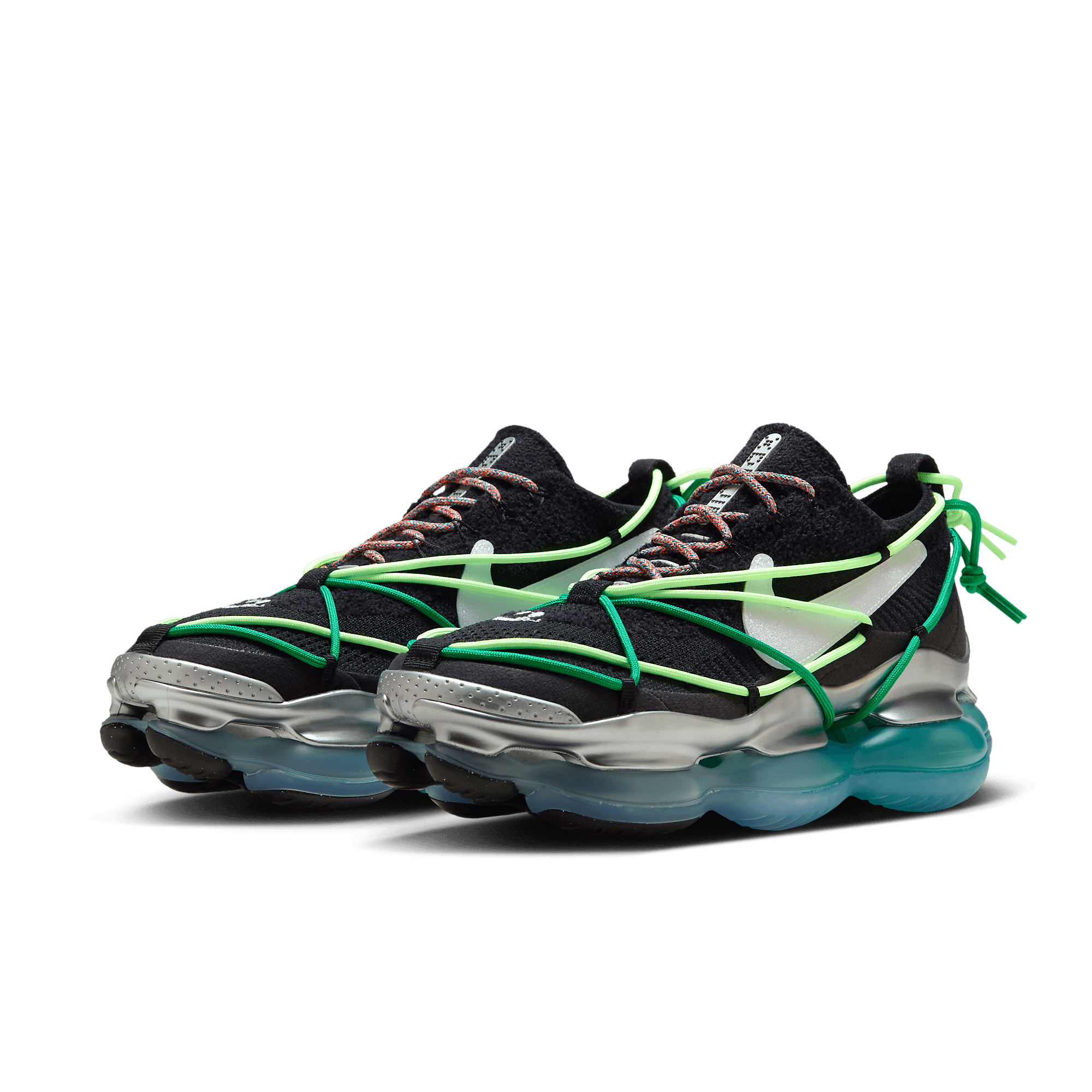 靴 NIKE W AIR MAX SCORPION FK 24cm Nike Wmns Air Max Scorpion FK Black Metallic Silver Women