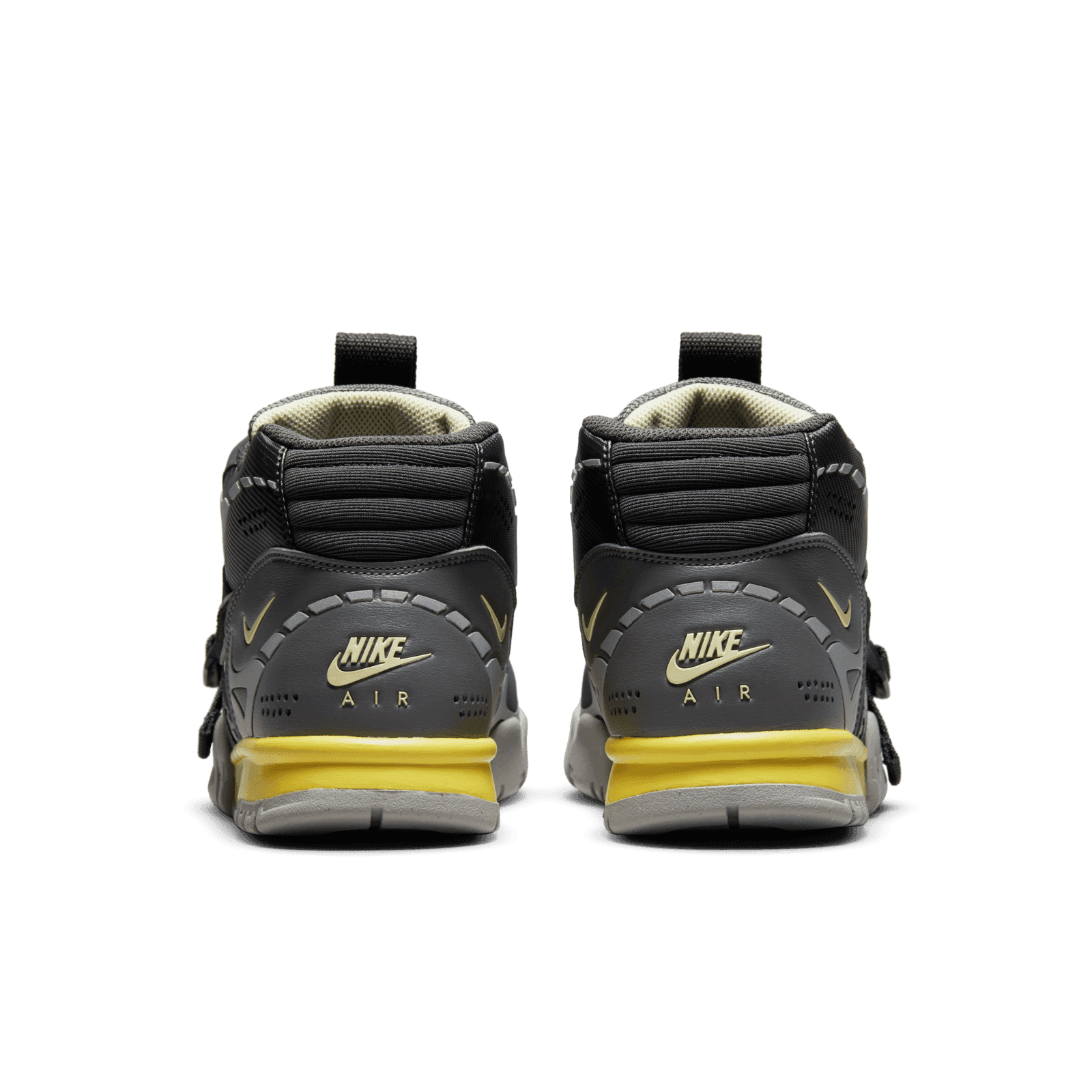 Nike Air Trainer 1 Utility Dark Smoke Grey Yellow DH7338-001 Mens 9.5 Mid Top Nike Air Trainer 1 SP  main image 2