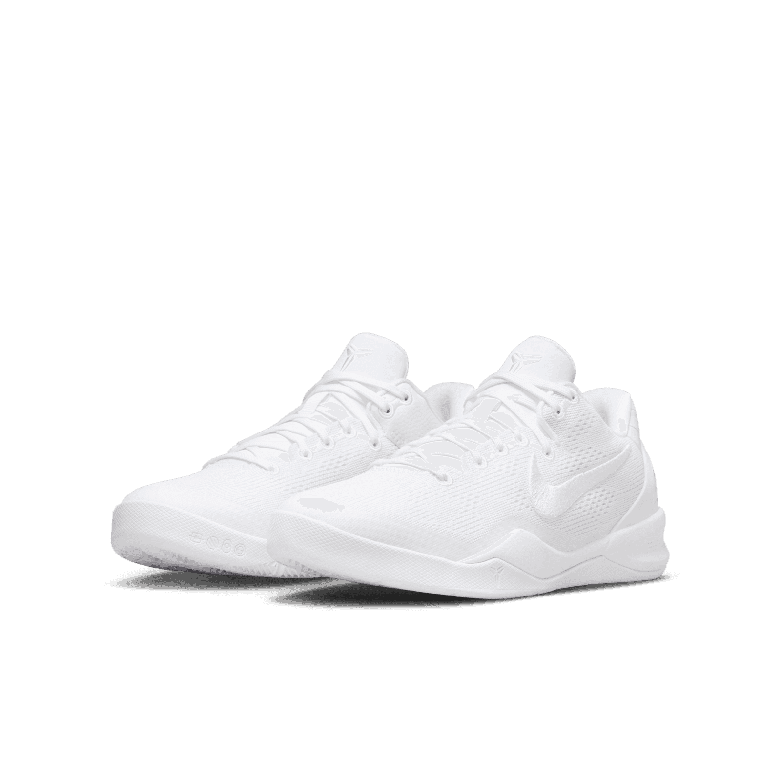 Nike Kobe 8 Protro Halo Triple White (GS) - FN0266-100 Raffles and