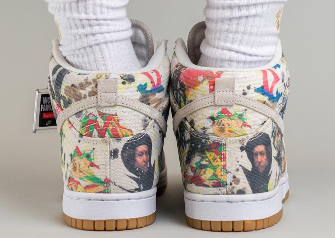 Nike SB Dunk High Supreme Rammellzee - FD8779-100 Raffles