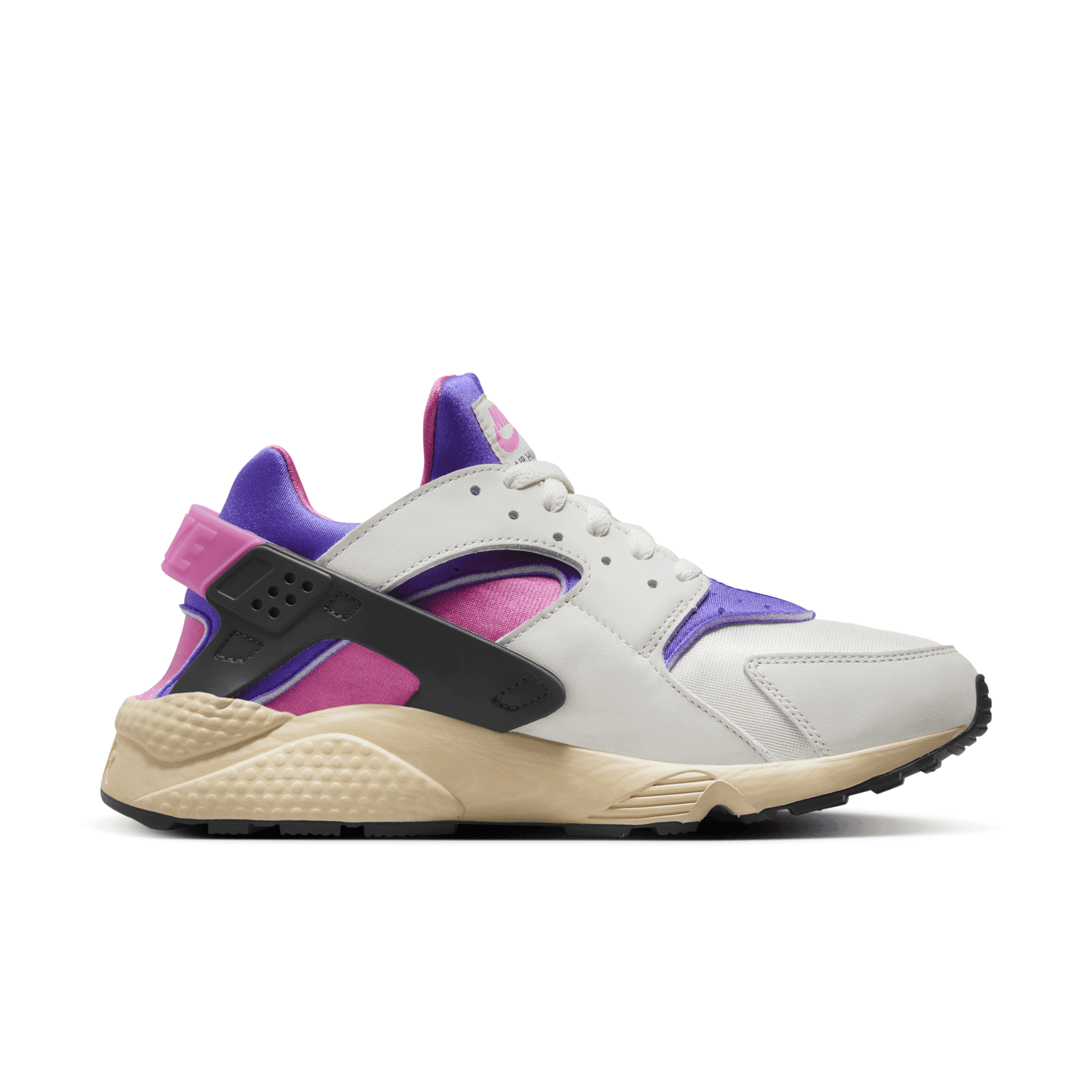 Pink white shop and blue huaraches