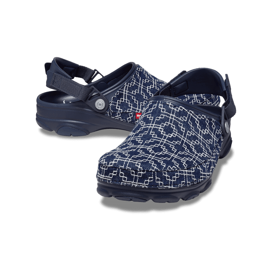 Crocs All-Terrain Clog Levi's Sashiko Denim Navy - 208917-410