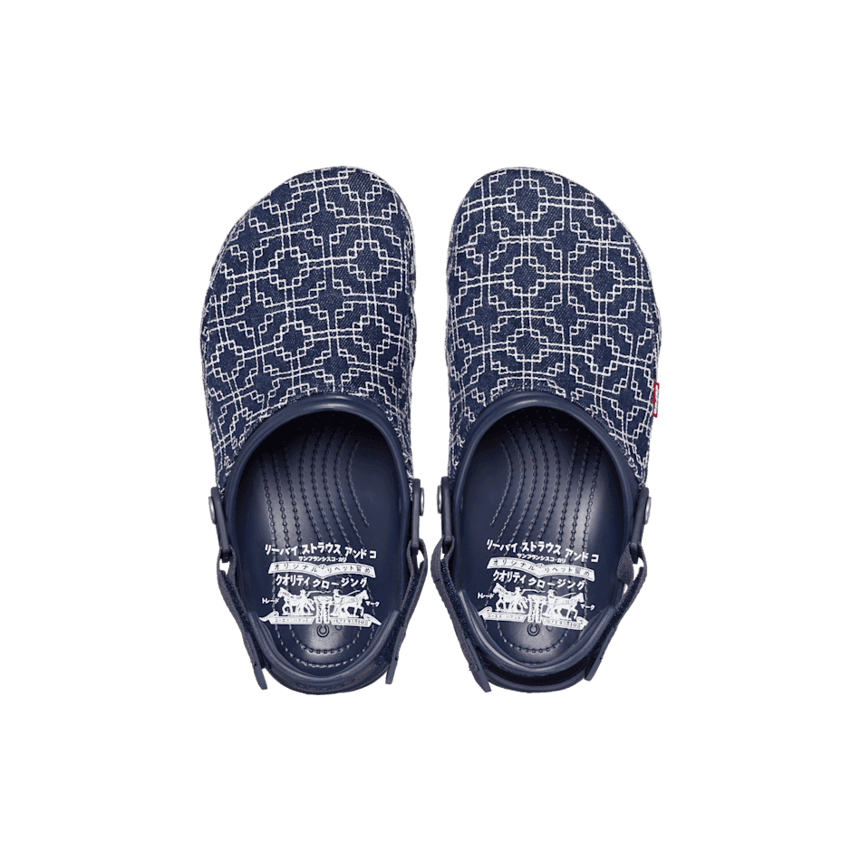Crocs All-Terrain Clog Levi's Sashiko Denim Navy - 208917-410