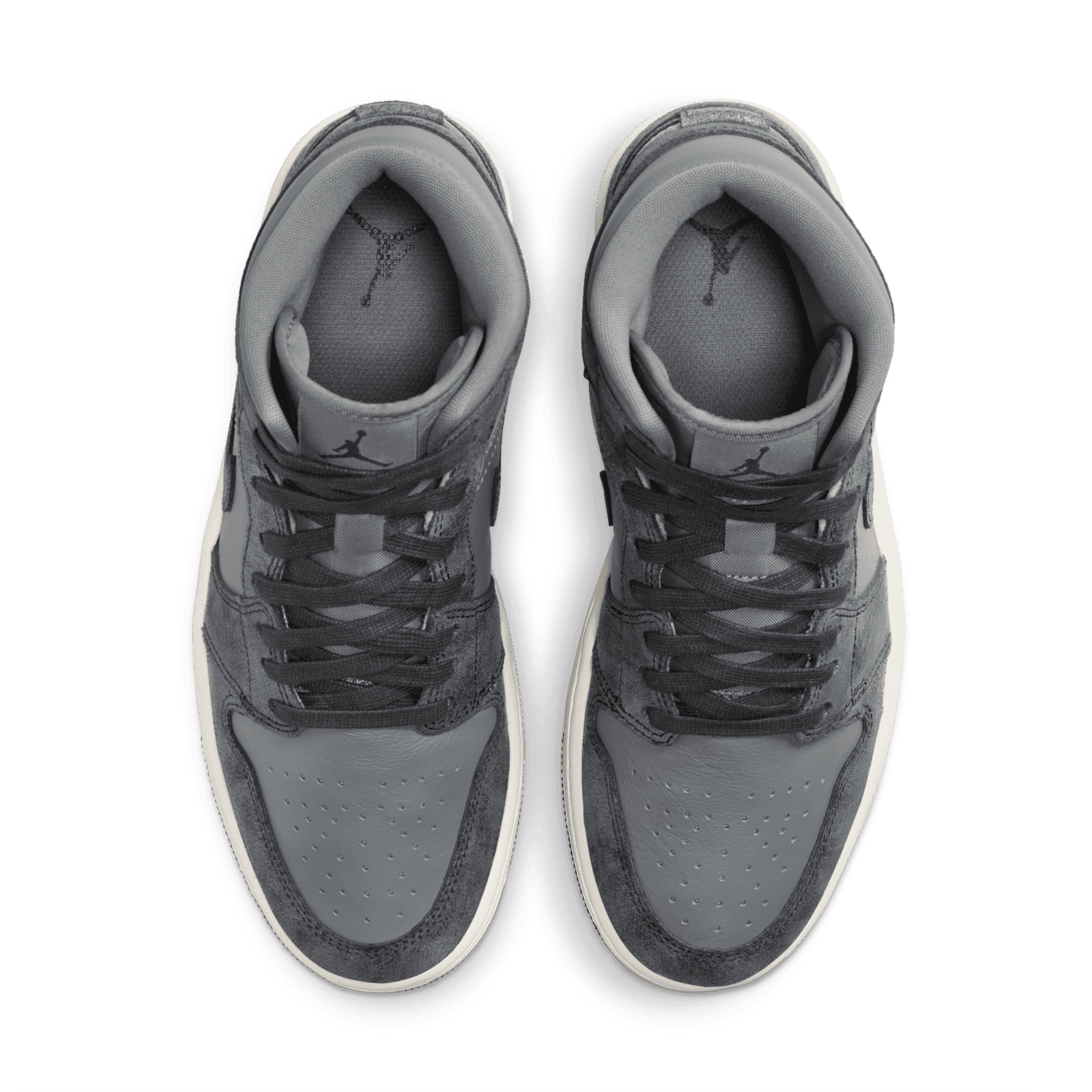 ◇正規品◇NIKE AIR JORDAN 1 MID LIGHT SMOKE GREY◇追跡可