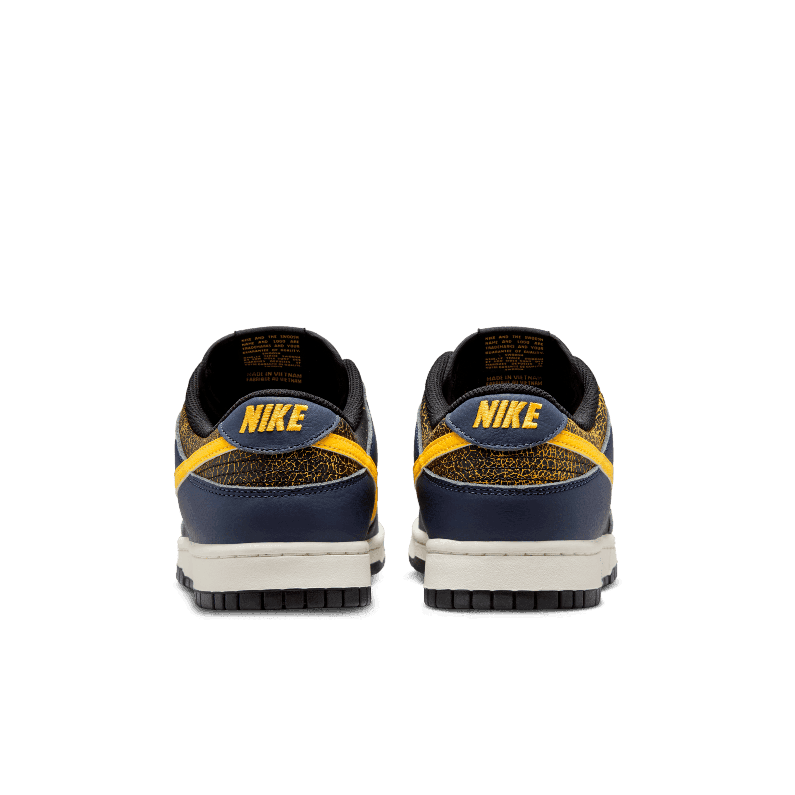 The Nike Dunk Low Black Michigan Releases February 2024