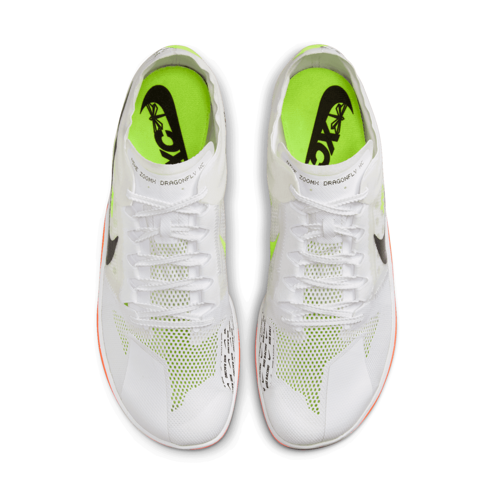Nike ZoomX Dragonfly XC 'White Total Orange' - DX7992-100