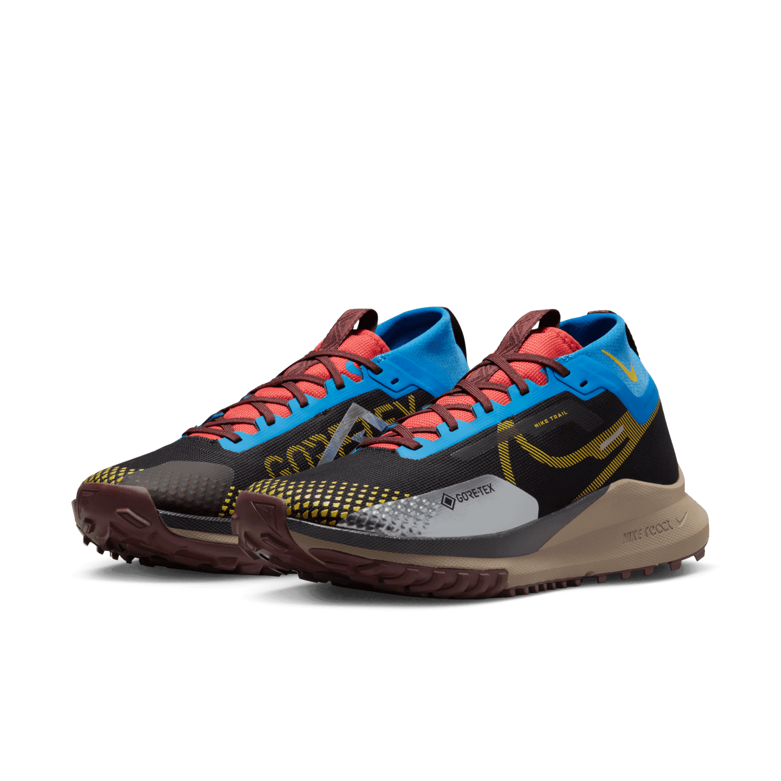 Nike React Pegasus Trail 4 GORE-TEX 'Black Vivid Sulfur' - DJ7926-003