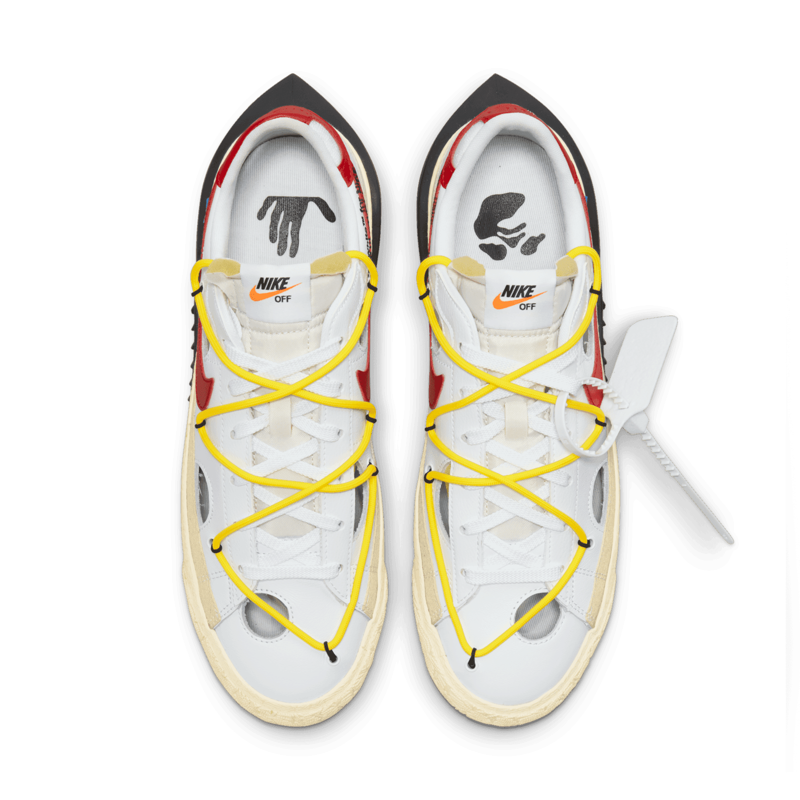 Nike Blazer Low 77 Off-White University Red - DH7863-100