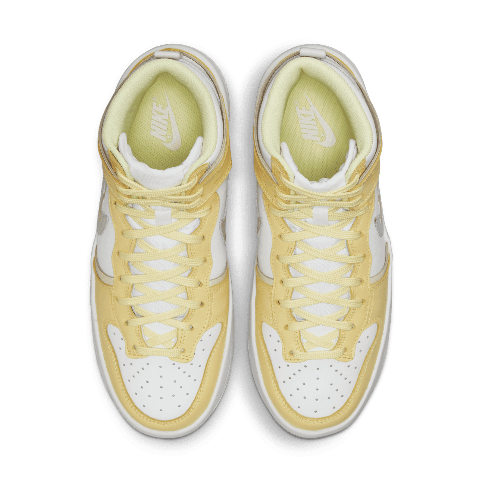 Nike Dunk High Up Light Lemon Yellow (W) - DH3718-105