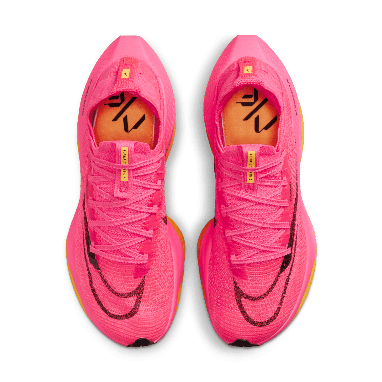 新品 W AIR ZOOM ALPHAFLY NEXT% 2 PINK 22.5 Nike Air Zoom Alphafly Next% 2 Hyper Pink Laser Orange Men's