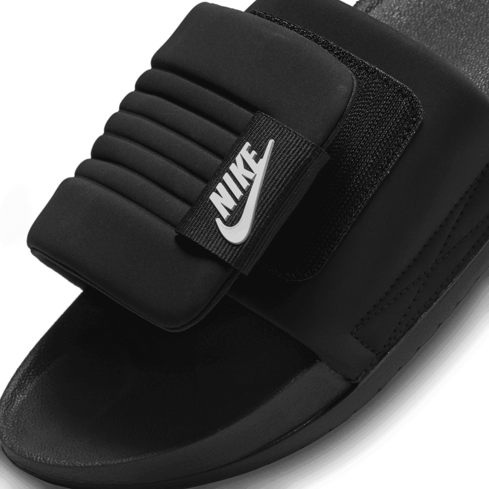 【Nike】DQ9624-001★Nike Offcourt Adjust Slide★ Black White NIKE Mens / Offcourt Adjust Slide / Black-White-Black