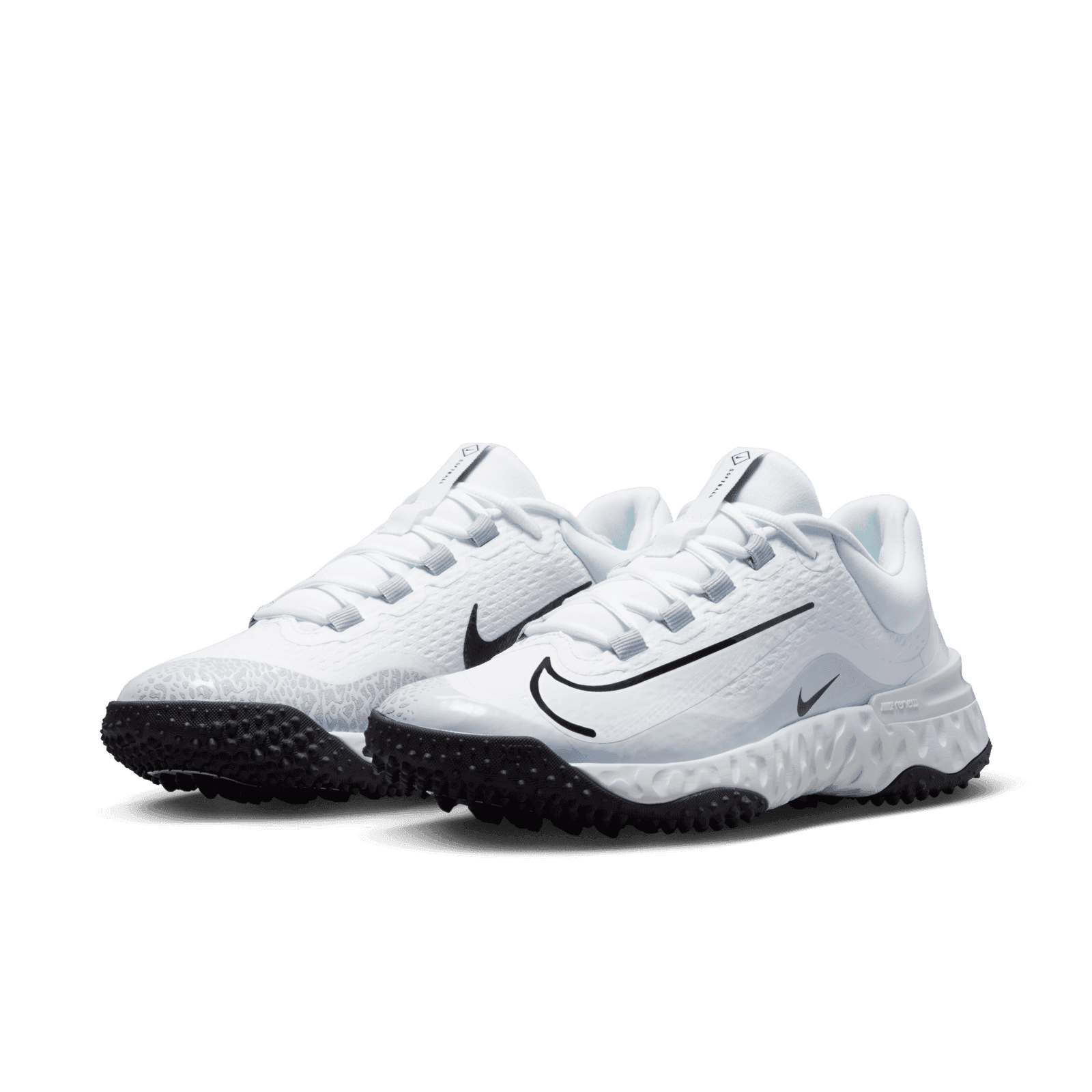 Nike Alpha Huarache Elite 4 TF 'White Pure Platinum' (W) - FD2746