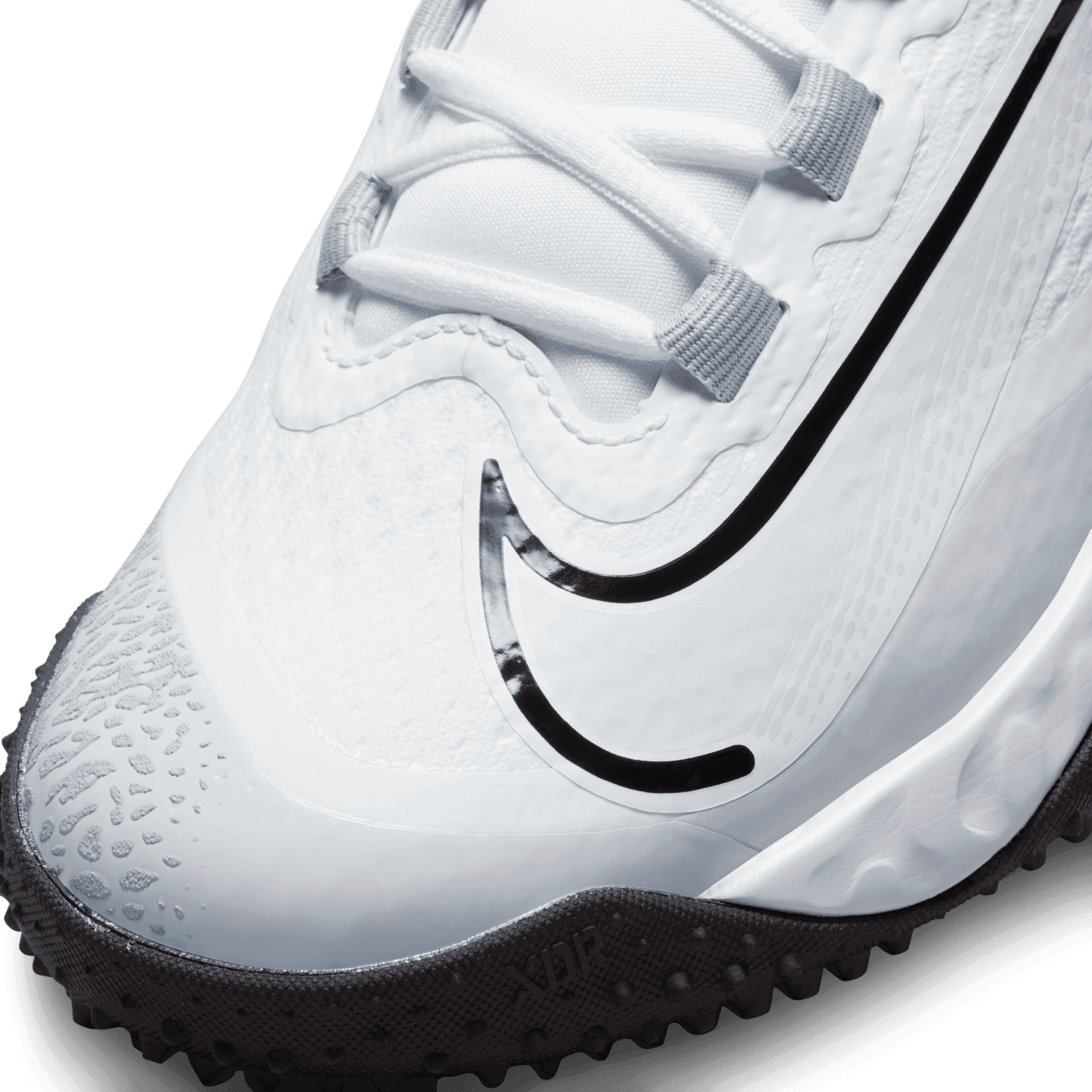 Nike Alpha Huarache Elite 4 TF 'White Pure Platinum' (W) - FD2746