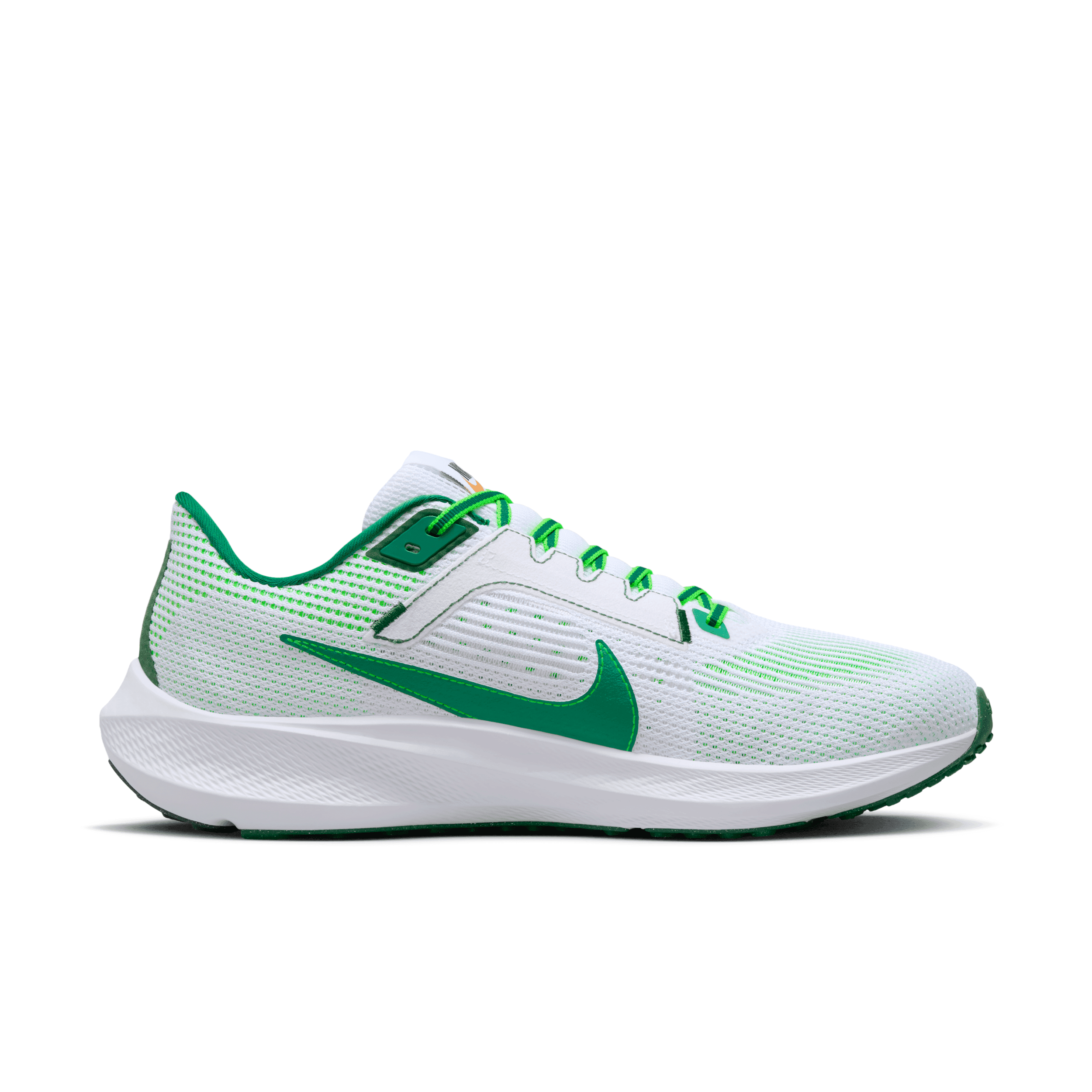 Nike MEN'S PEGASUS 40 BOWERMAN 100- WHITE/MALACHITE-FIR