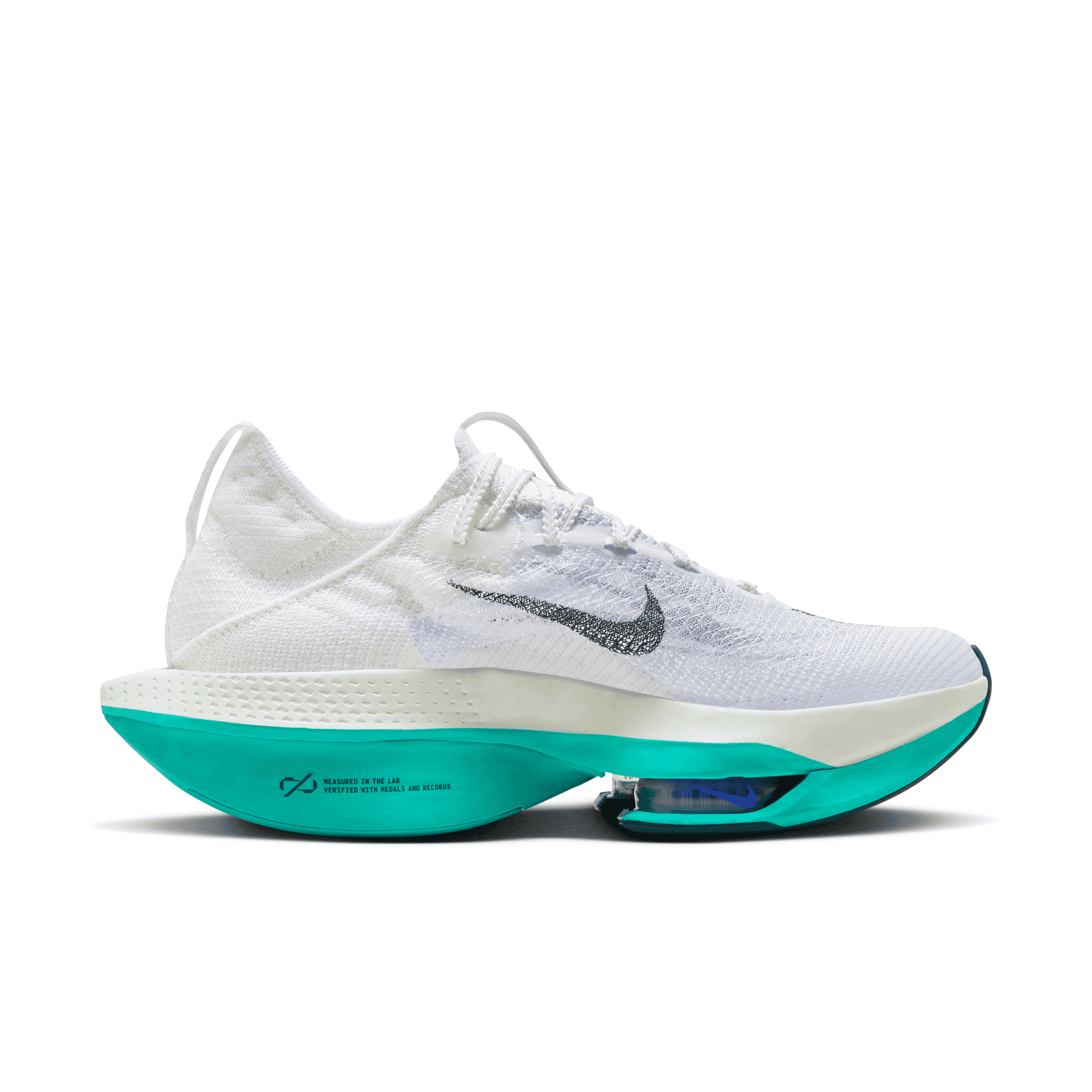Nike Air Zoom Alphafly Next% 2 White Clear Jade Men Running