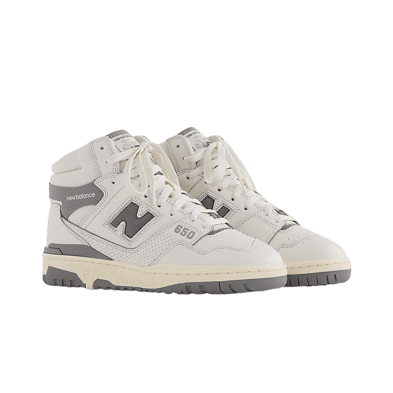 New Balance 650R Aime Leon Dore White Grey - BB650RA1