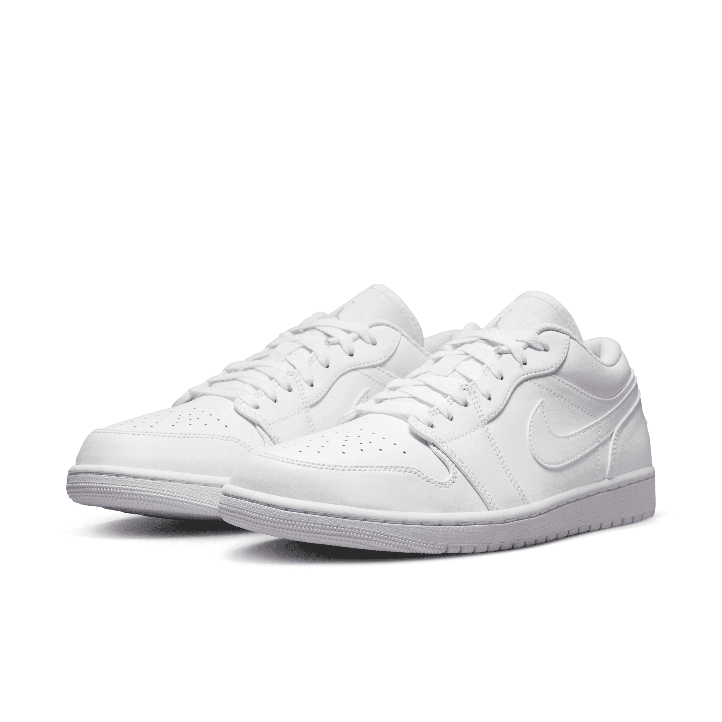 白 Air Jordan 1 Low 'Triple White' 2022 - 553558-136 Raffles & Where