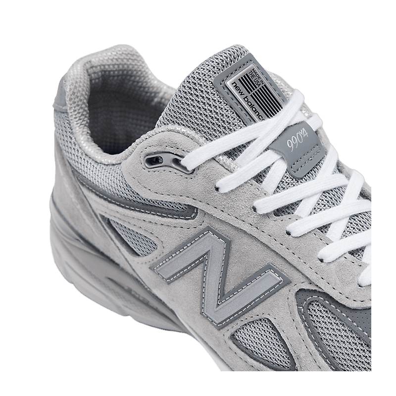 【New Balance】990v4★U990GR4★Grey with Silver★MiUSA New Balance 990v4 Made in USA Grey Silver Sneakers Retro