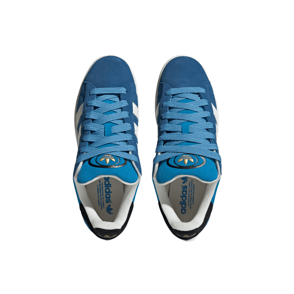 adidas gazelle silver green womens Adidas Campus 00s Semi Lucid Blue Cloud White - H03471 main image 0