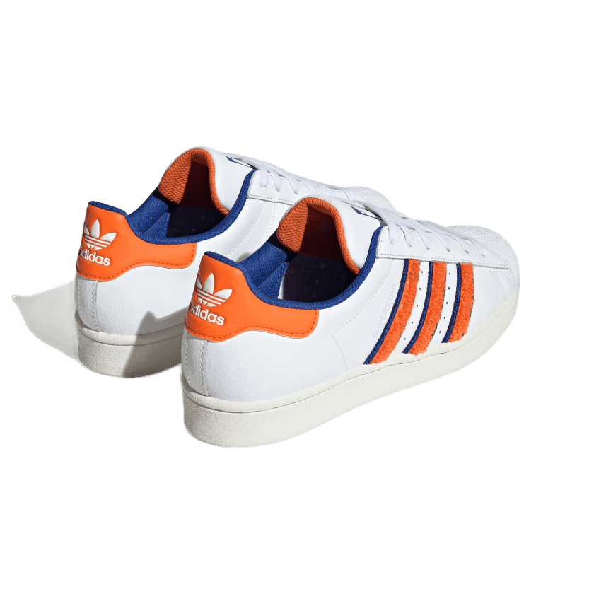 adidas Superstar 'White Orange Royal Chenille' (W) - IF7610 adidas Superstar 'White Orange Royal Chenille' (W) - IF7610