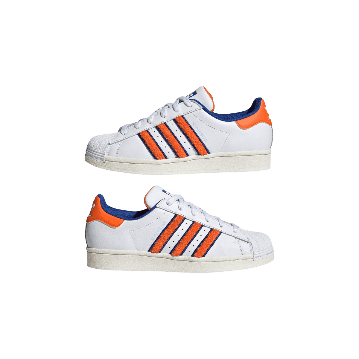 adidas Superstar 'White Orange Royal Chenille' (W) - IF7610
