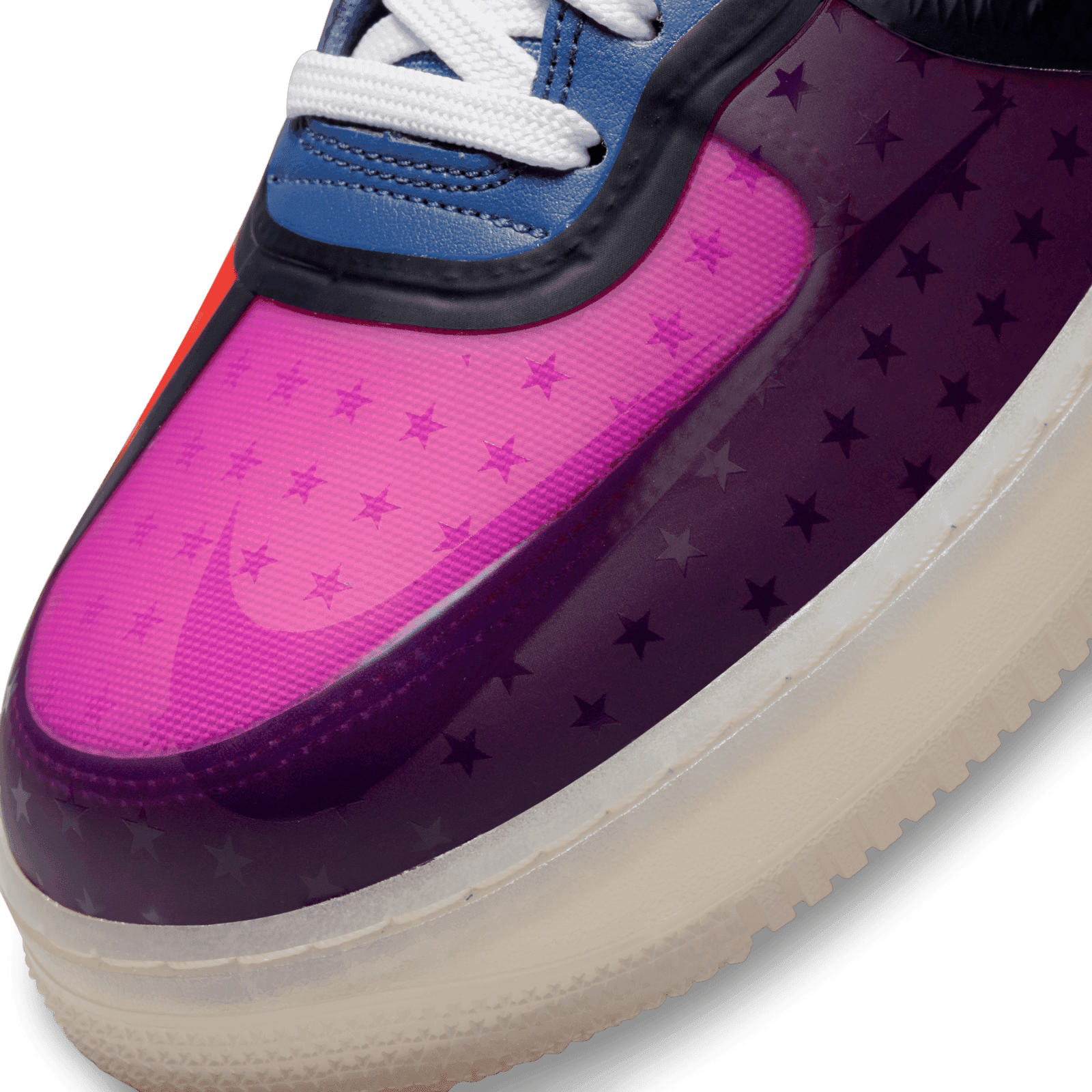 Nike Air Force 1 High '07 Premium Thunder Blue Pink Prime - DV1015-437