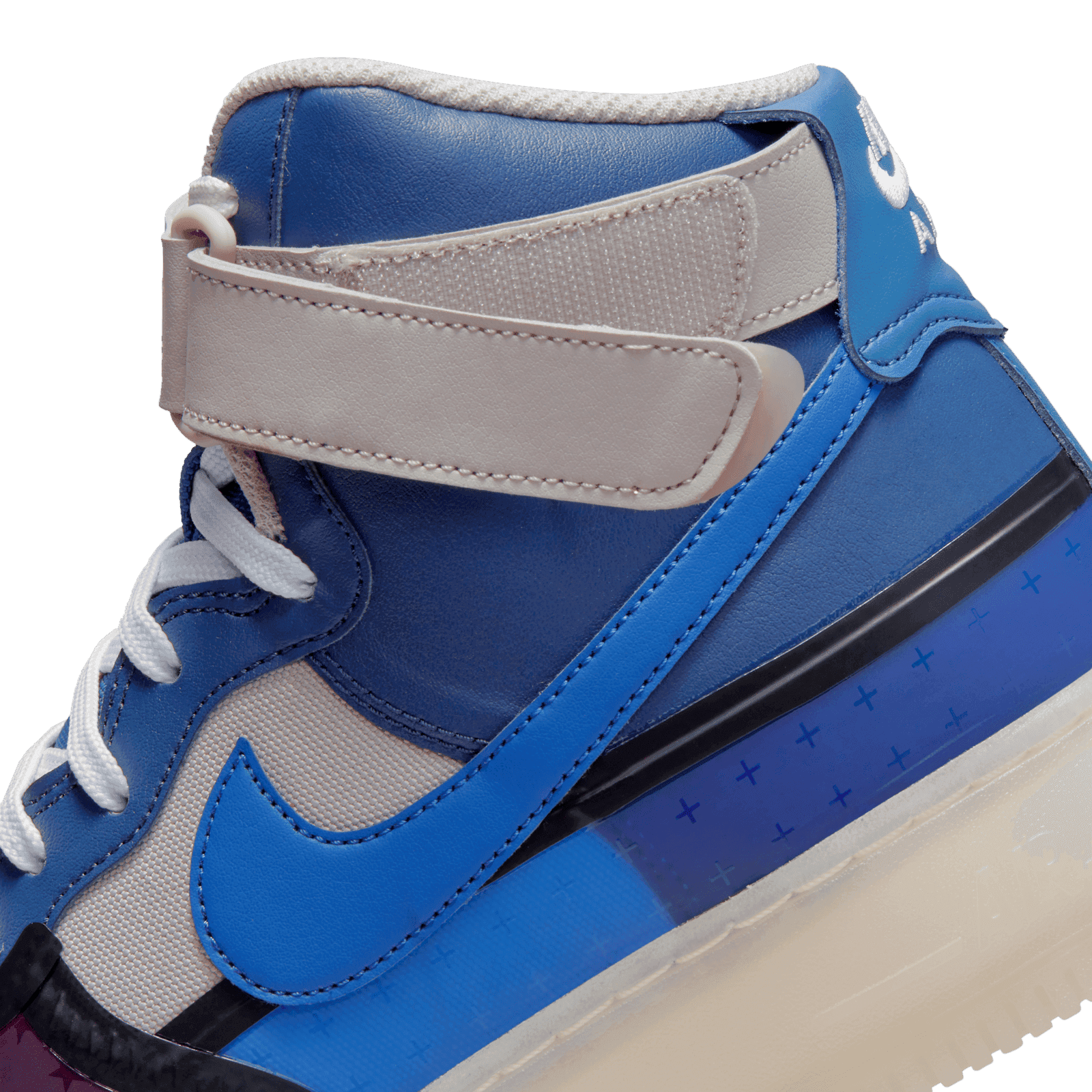 Nike Air Force 1 High '07 Premium Thunder Blue Pink Prime - DV1015-437