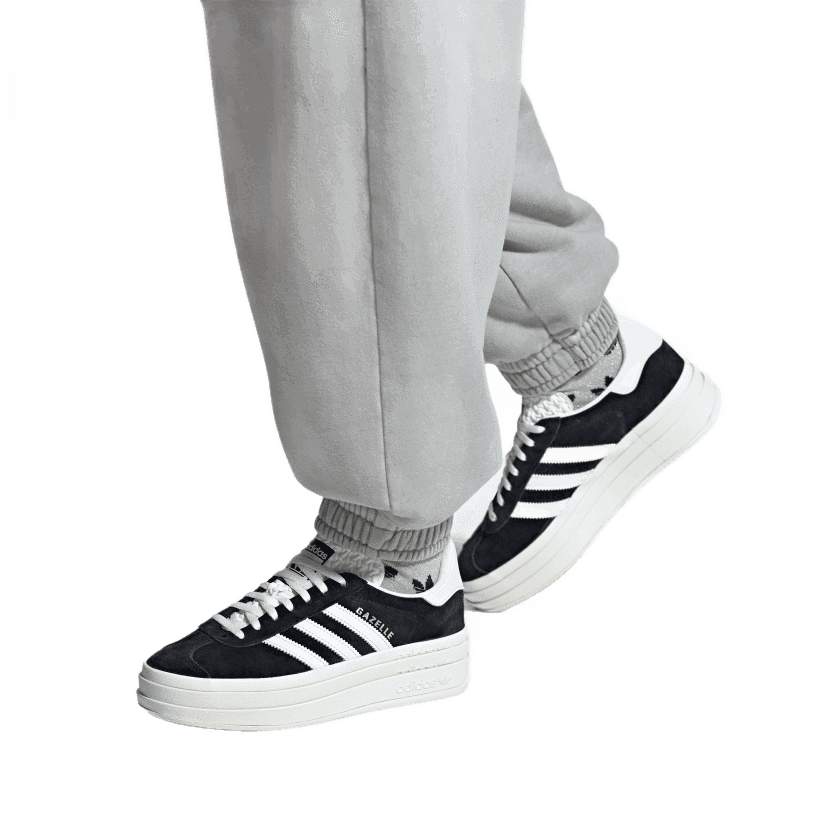 adidas Gazelle Bold 'Black White' (W) - HQ6912 Release Info