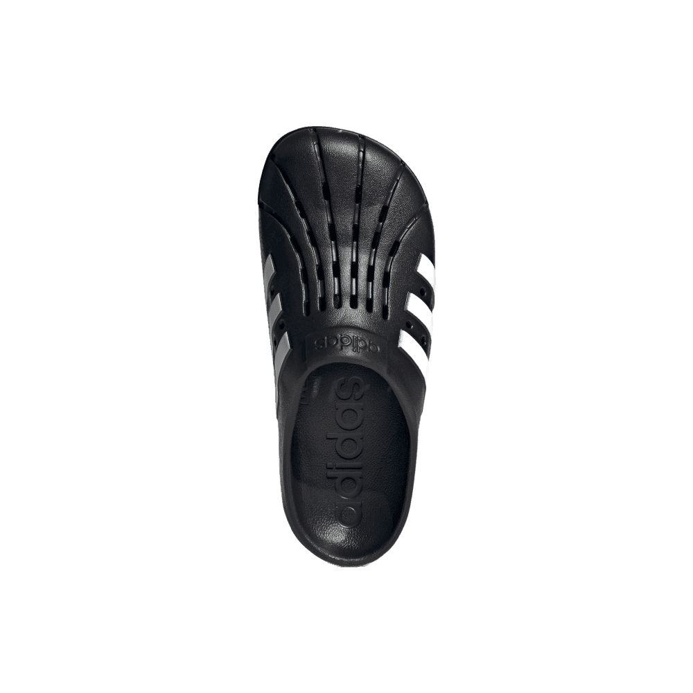 【ADIDAS】Adilette Clog Black White★GZ5886★人気★ Adidas Adilette Clogs - Unisex Black & White Slip-On Swim
