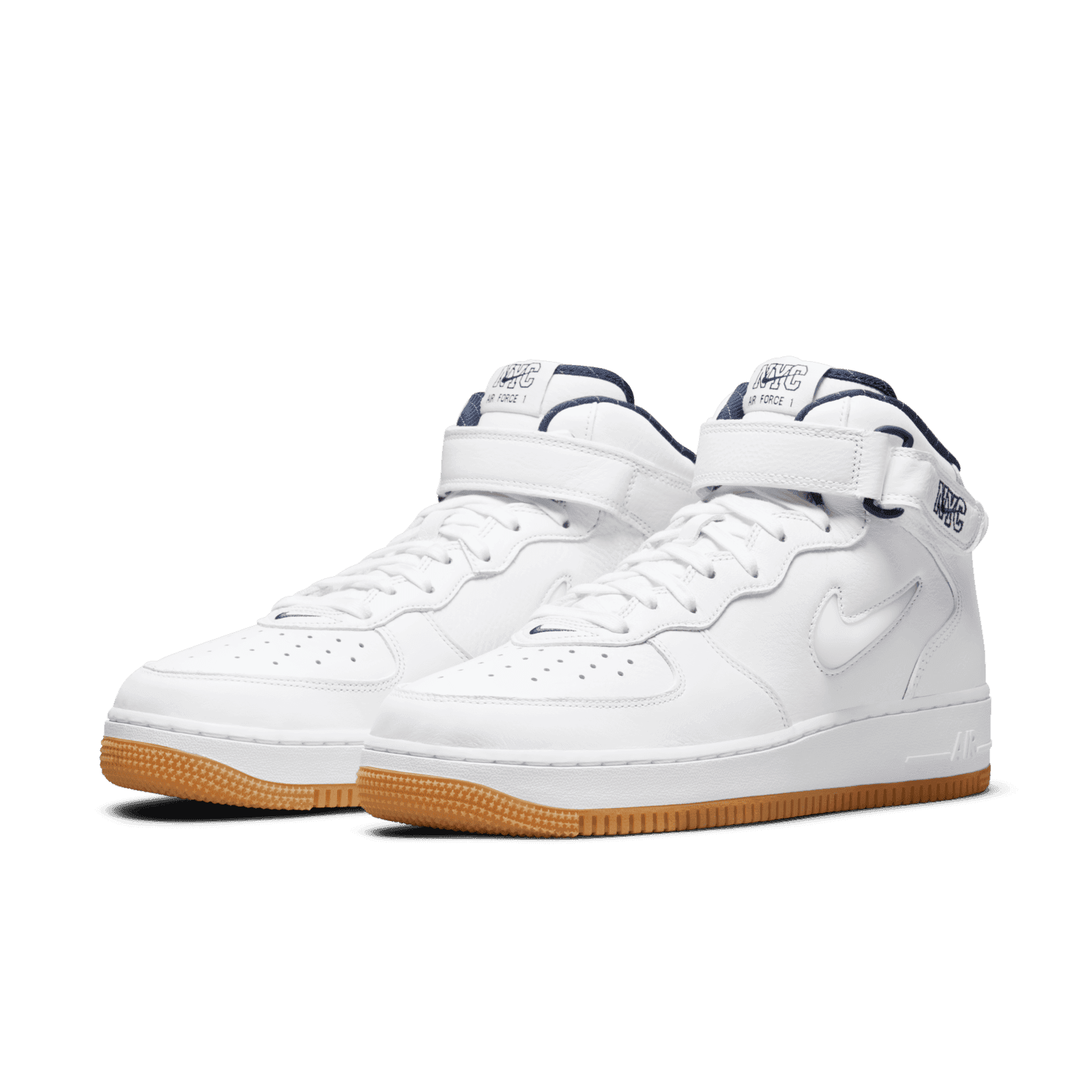 Nike Air Force 1 Mid QS Jewel NYC White Midnight Navy - DH5622-100