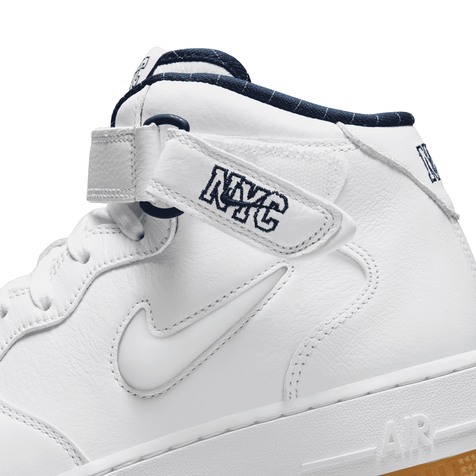 Nike Air Force 1 Mid QS Jewel NYC White Midnight Navy - DH5622-100